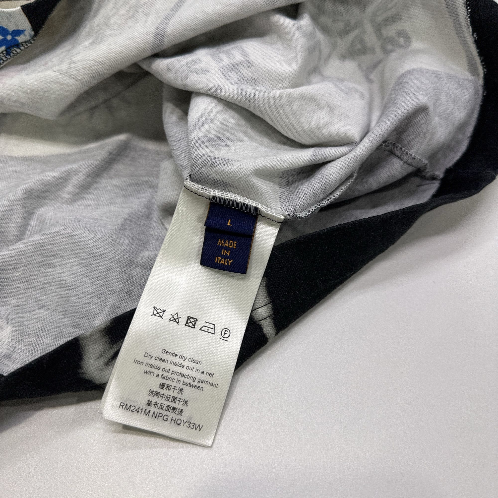 Louis Vuitton Louis Vuitton FW23 Graphic Patchwork T-Shirt L Size US L / EU 52-54 / 3 - 4 Thumbnail