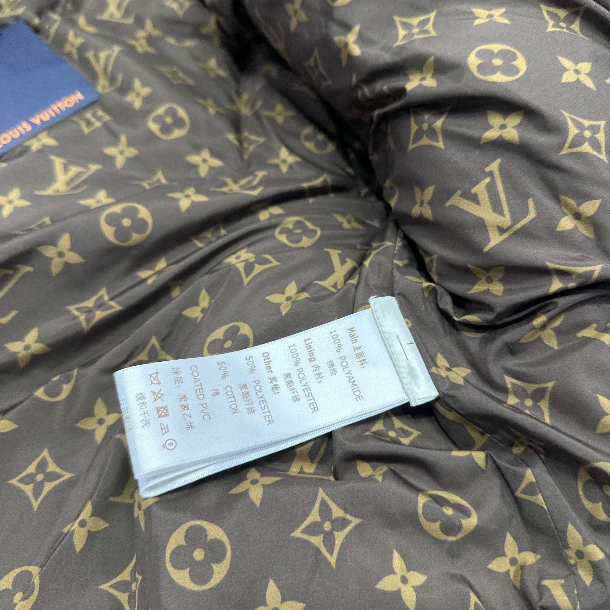 Louis Vuitton Louis Vuitton Monogram Lining Down Jacket FR 36 Size XS / US 0-2 / IT 36-38 - 3 Thumbnail