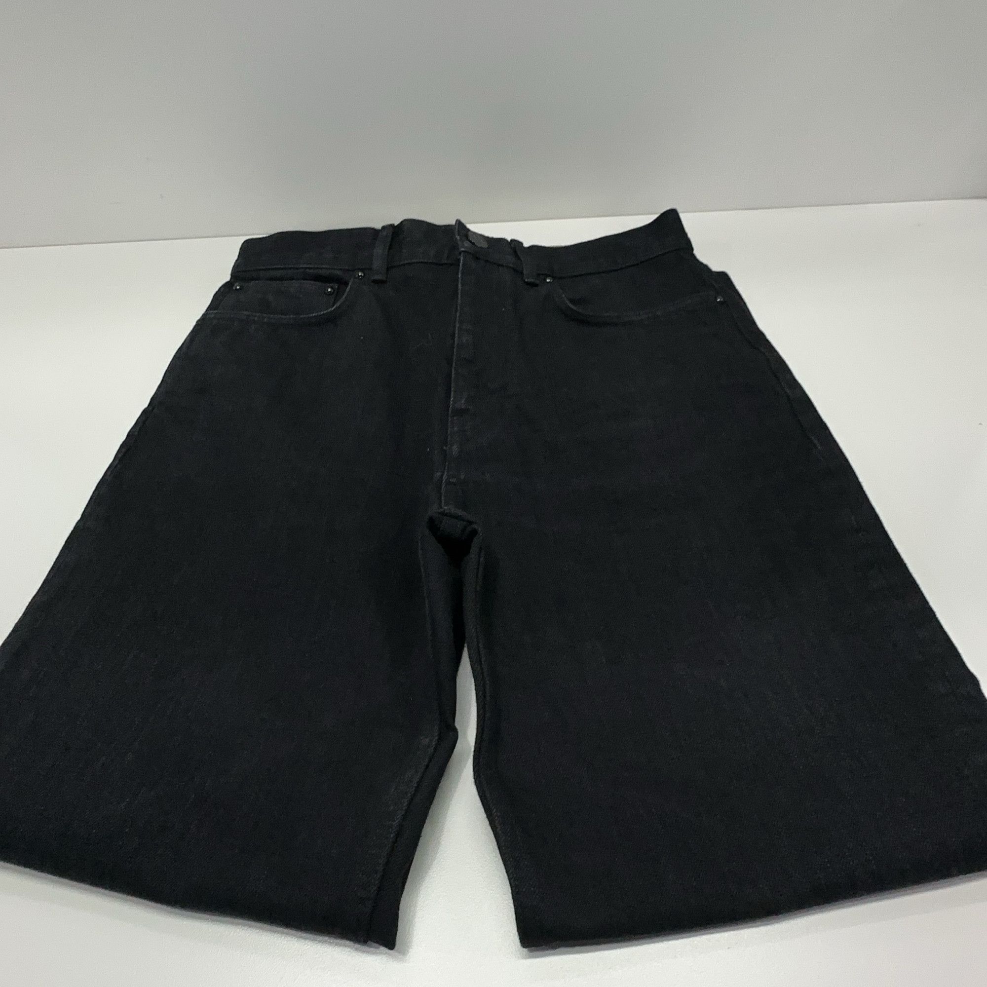 Louis Vuitton Louis Vuitton Solid Black Denim Jeans Size 30 Size US 30 / EU 46 - 6 Thumbnail