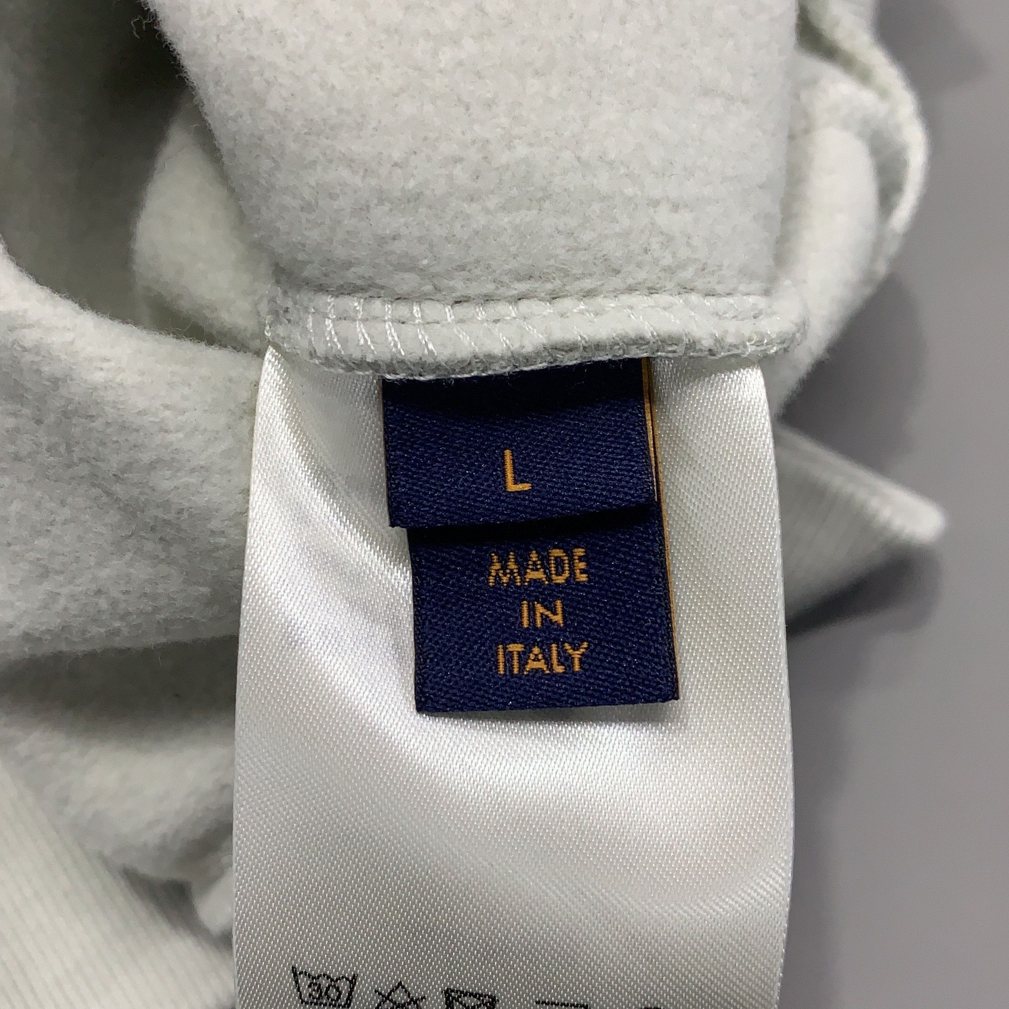 Louis Vuitton Louis Vuitton Embroidered Logo Sweatshirt L Size US L / EU 52-54 / 3 - 4 Thumbnail