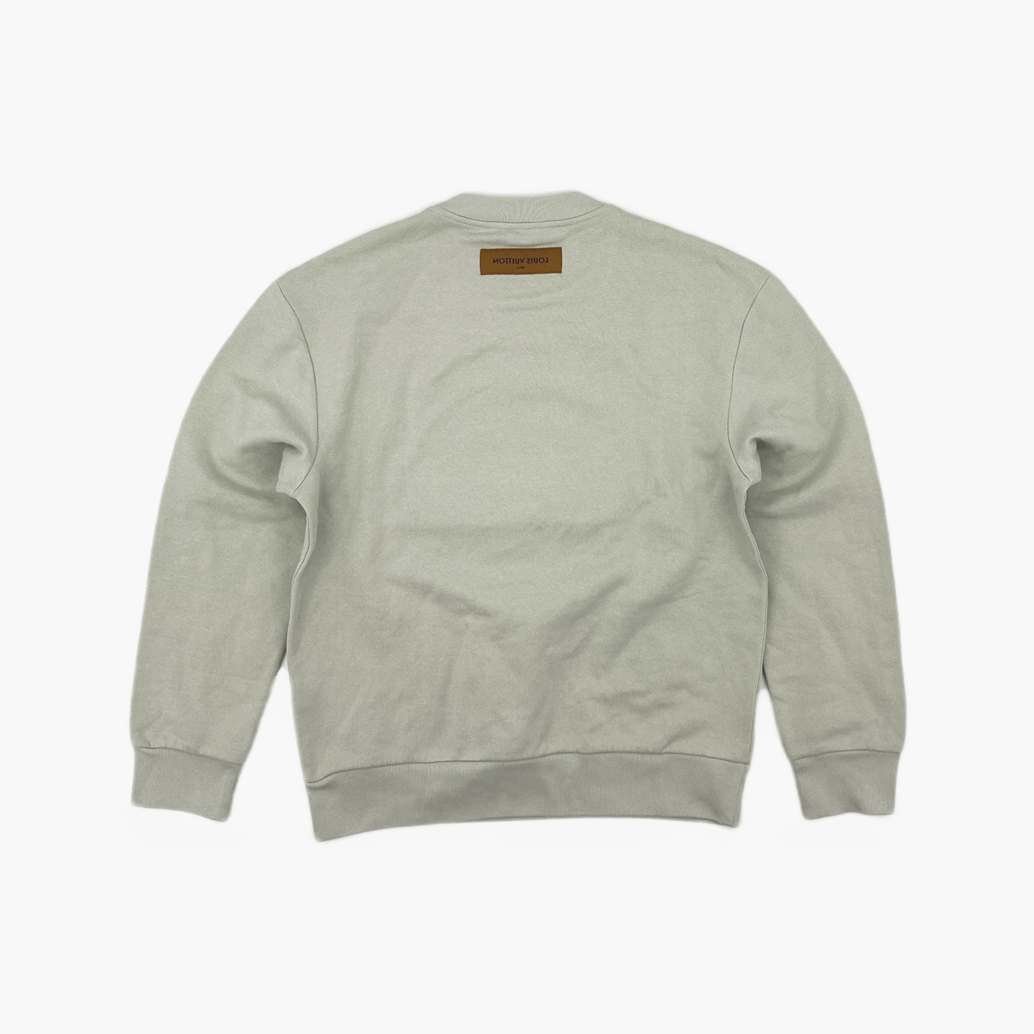 Louis Vuitton Louis Vuitton Embroidered Logo Sweatshirt L Size US L / EU 52-54 / 3 - 2 Thumbnail
