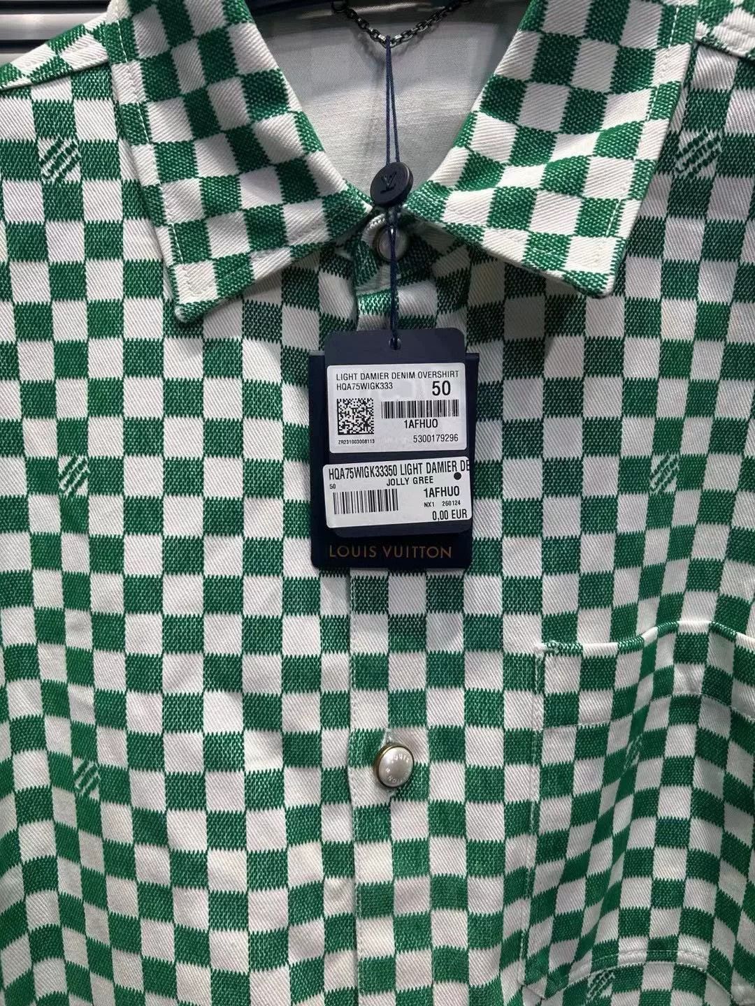 Louis Vuitton Louis Vuitton Damier Denim Overshirt 50 Size US M / EU 48-50 / 2 - 4 Thumbnail