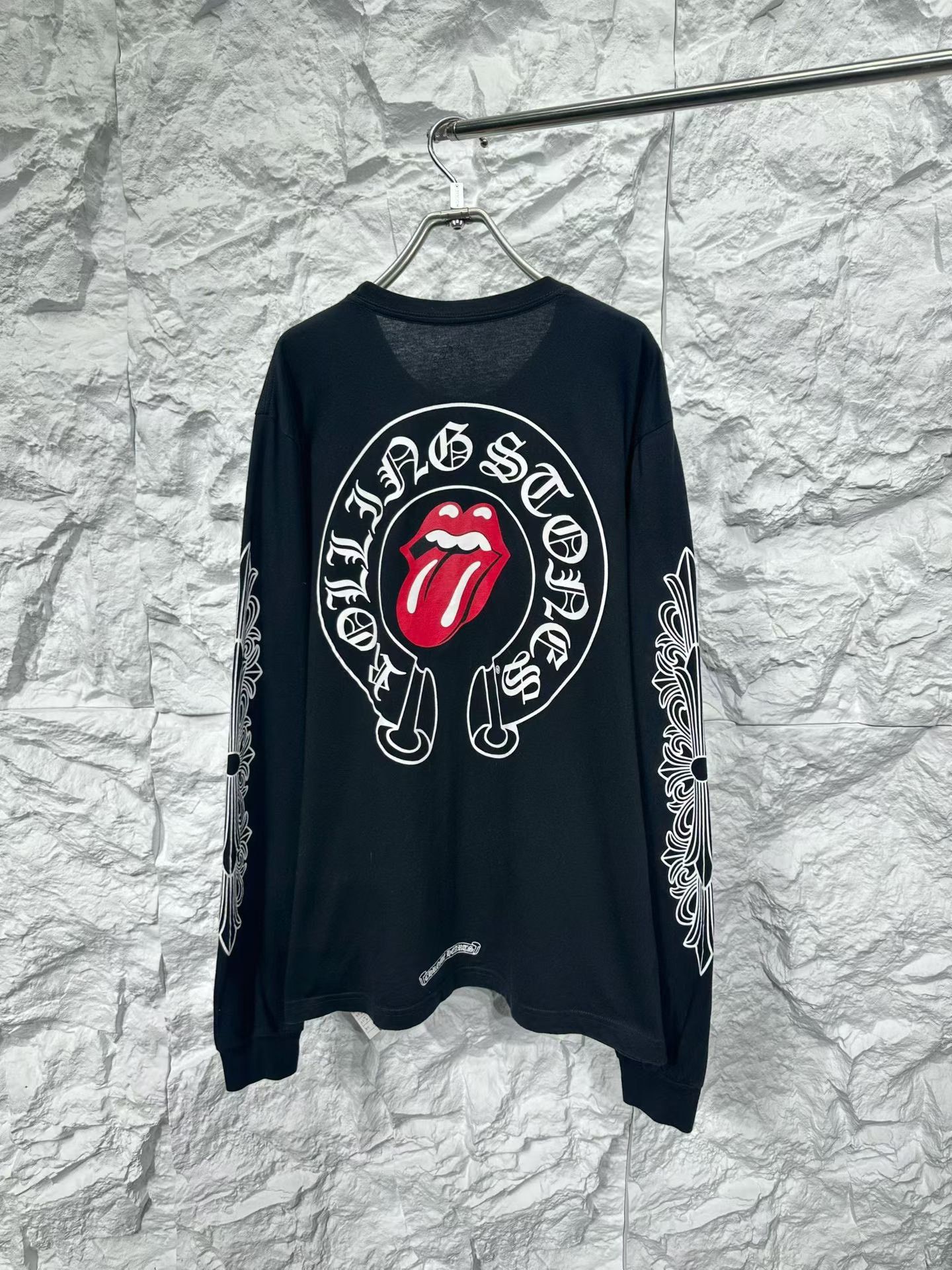 Chrome Hearts Chrome Hearts Rolling Stones Lips L/S Tee L Size US L / EU 52-54 / 3 - 2 Thumbnail