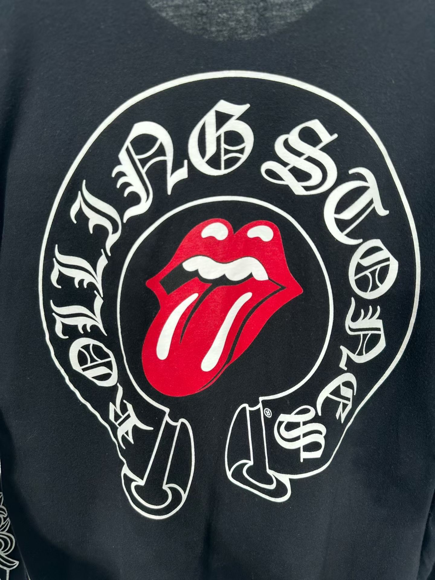 Chrome Hearts Chrome Hearts Rolling Stones Lips L/S Tee L Size US L / EU 52-54 / 3 - 6 Thumbnail