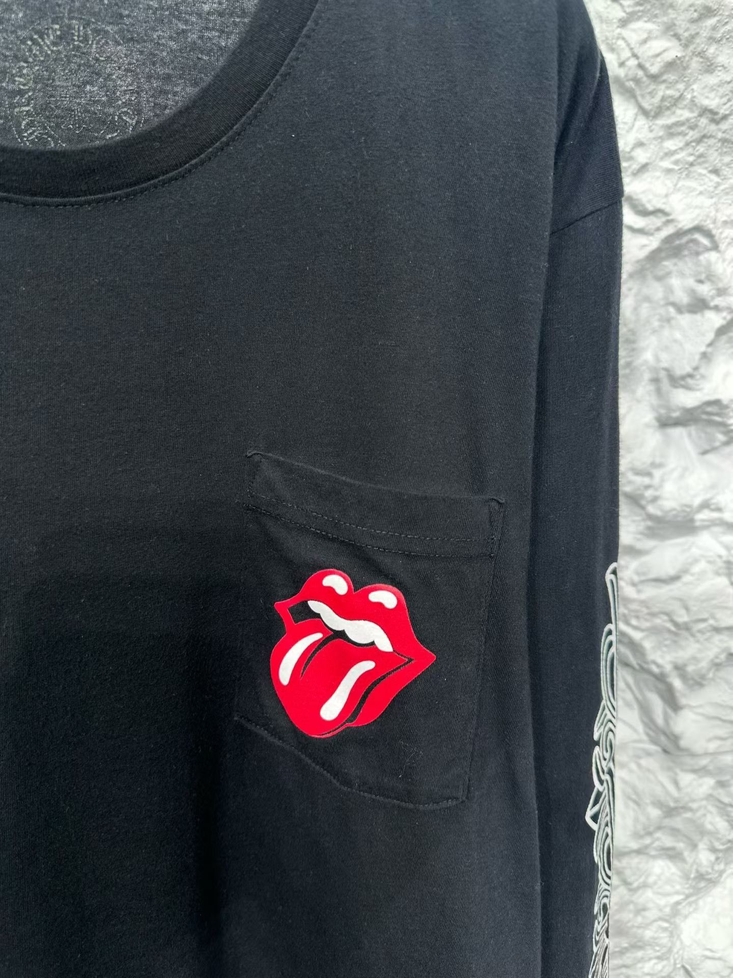 Chrome Hearts Chrome Hearts Rolling Stones Lips L/S Tee L Size US L / EU 52-54 / 3 - 5 Thumbnail