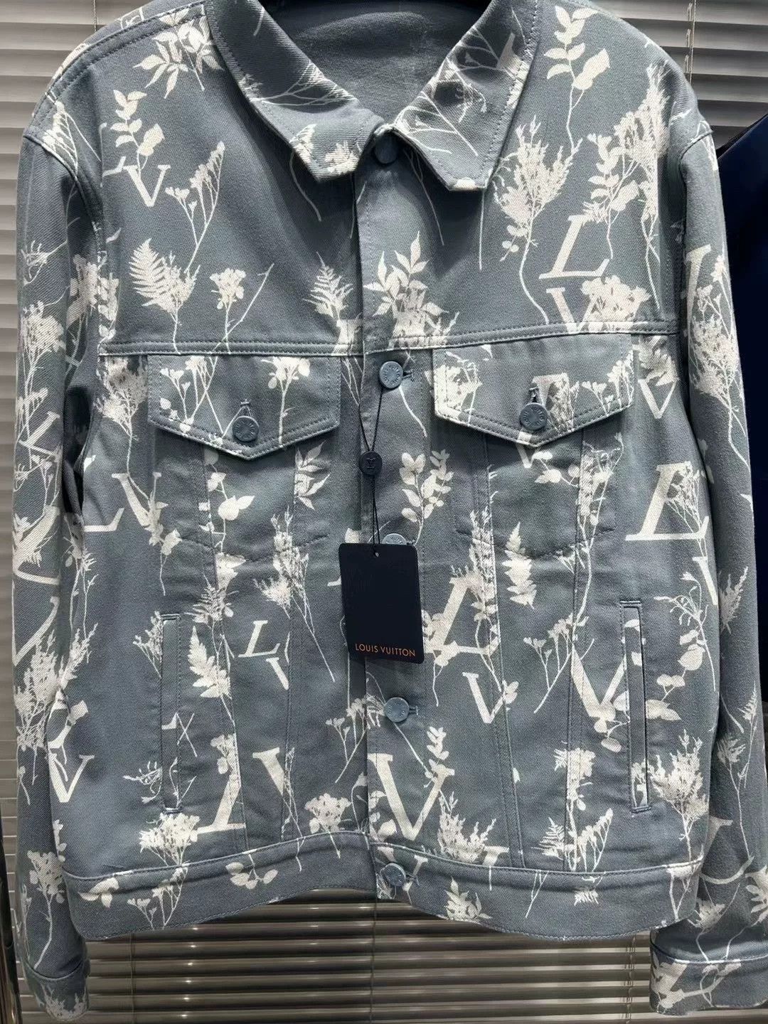 Louis Vuitton Louis Vuitton Monogram Wheat Denim Jacket 52 Size US L / EU 52-54 / 3 - 4 Thumbnail