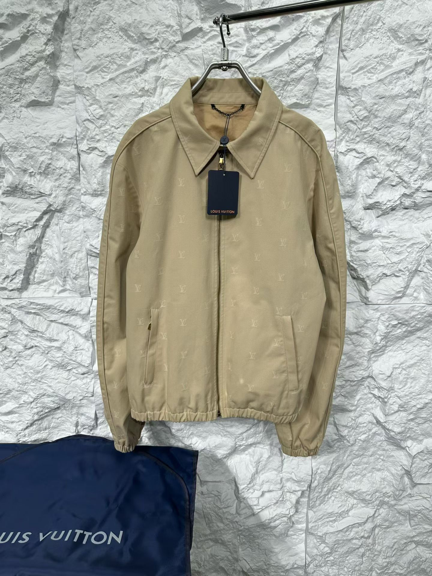 Louis Vuitton Louis Vuitton Monogram Zip-Up Jacket 50 Size US M / EU 48-50 / 2 - 2 Thumbnail