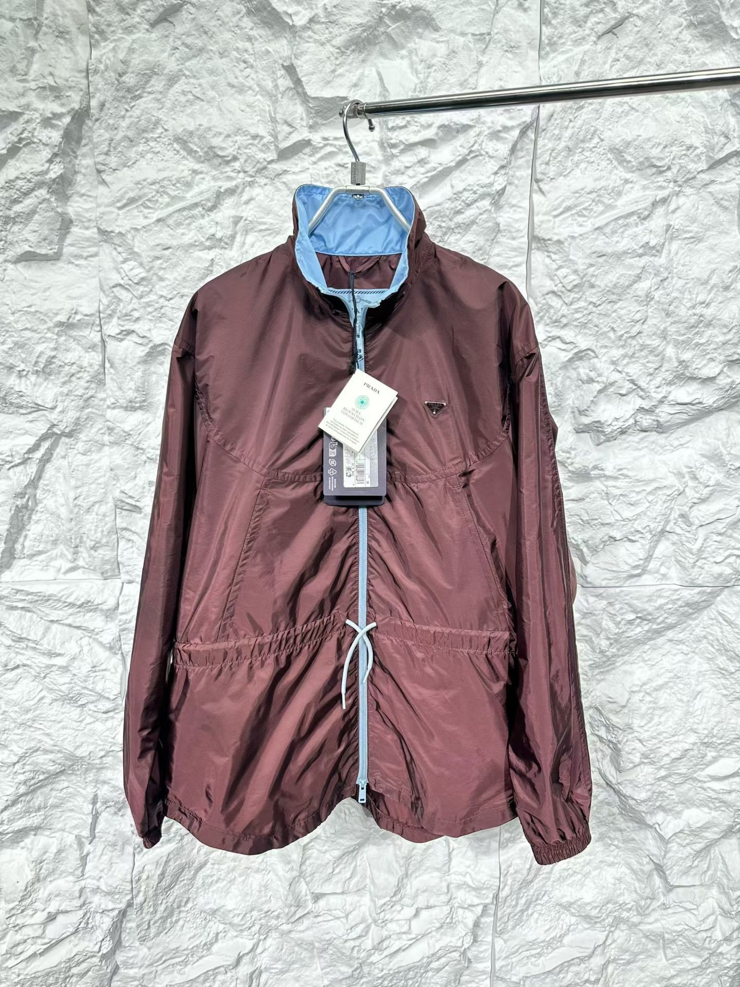 Prada Prada Drawstring Re-Nylon Windbreaker Jacket IT 38 Size XS / US 0-2 / IT 36-38 - 2 Thumbnail