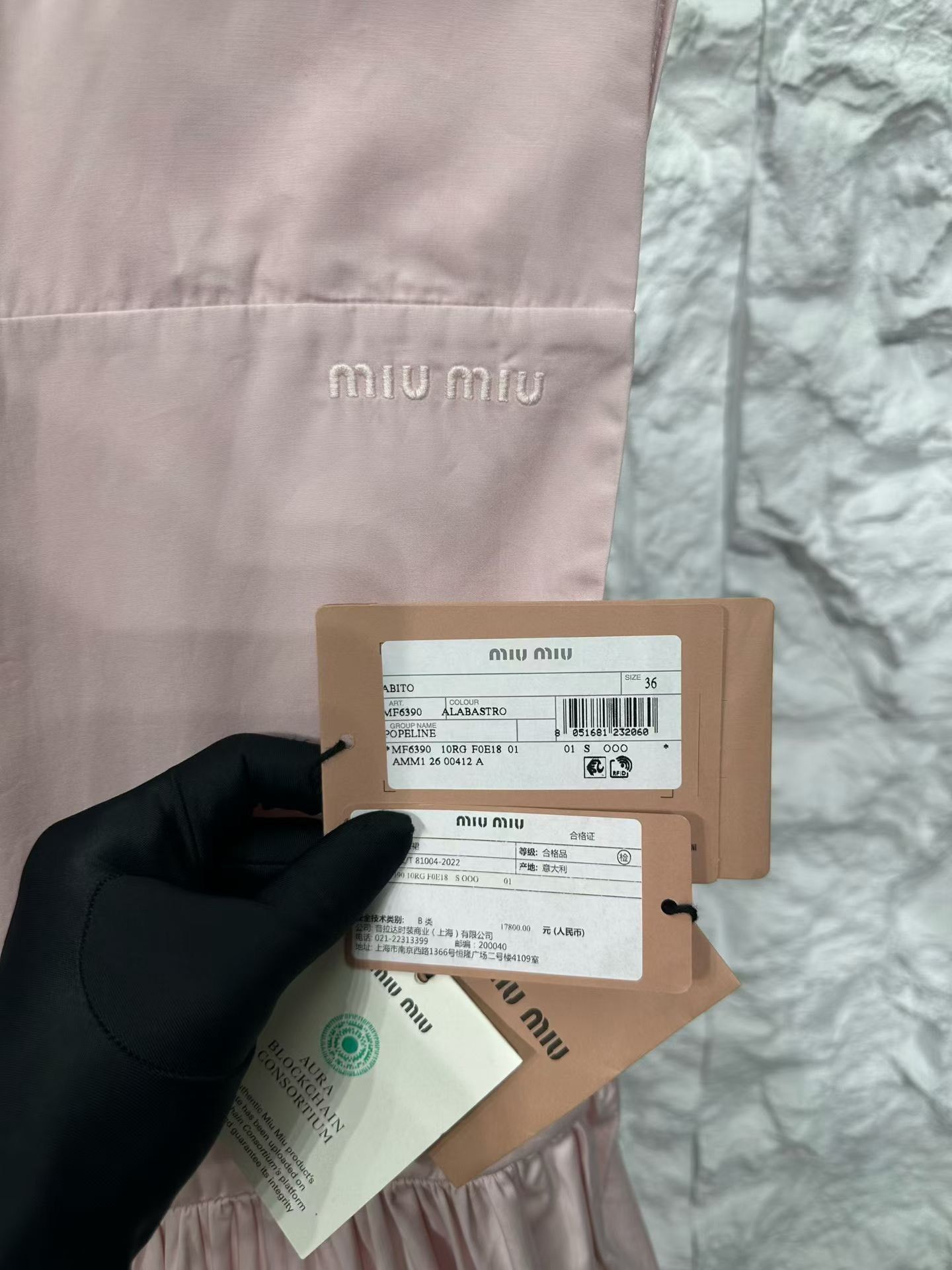 Miu Miu Miu Miu Embroidered Pink Mini Dress 38 Size XS / US 0-2 / IT 36-38 - 4 Thumbnail