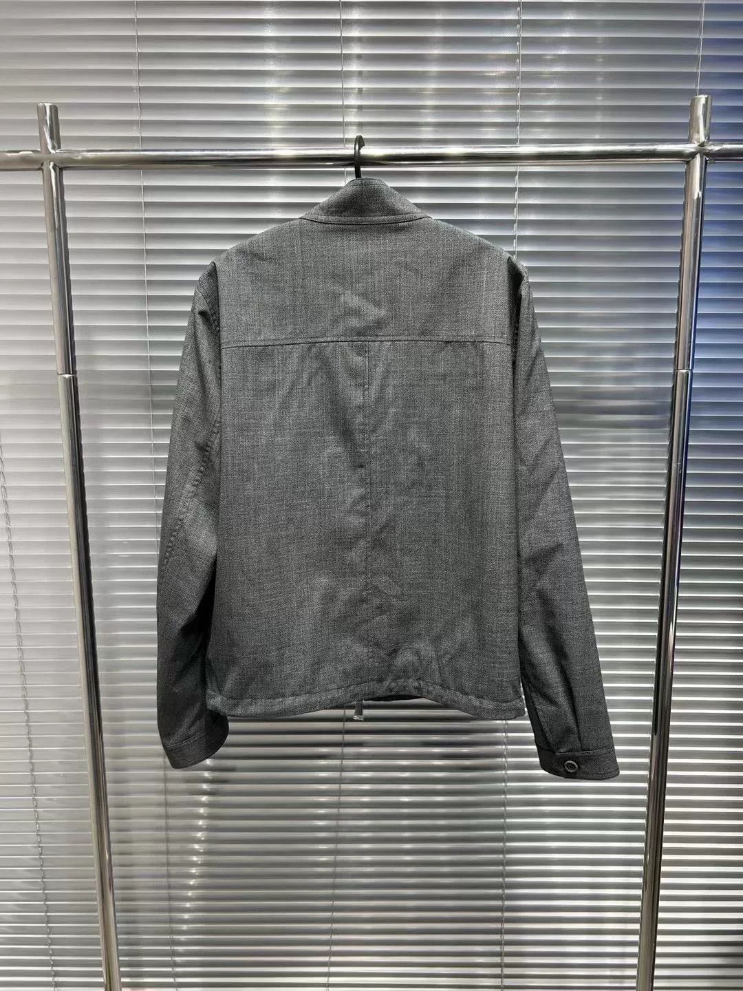 Dior Dior CD Logo Lined Wool Zip Jacket Size 48 Size US M / EU 48-50 / 2 - 3 Thumbnail