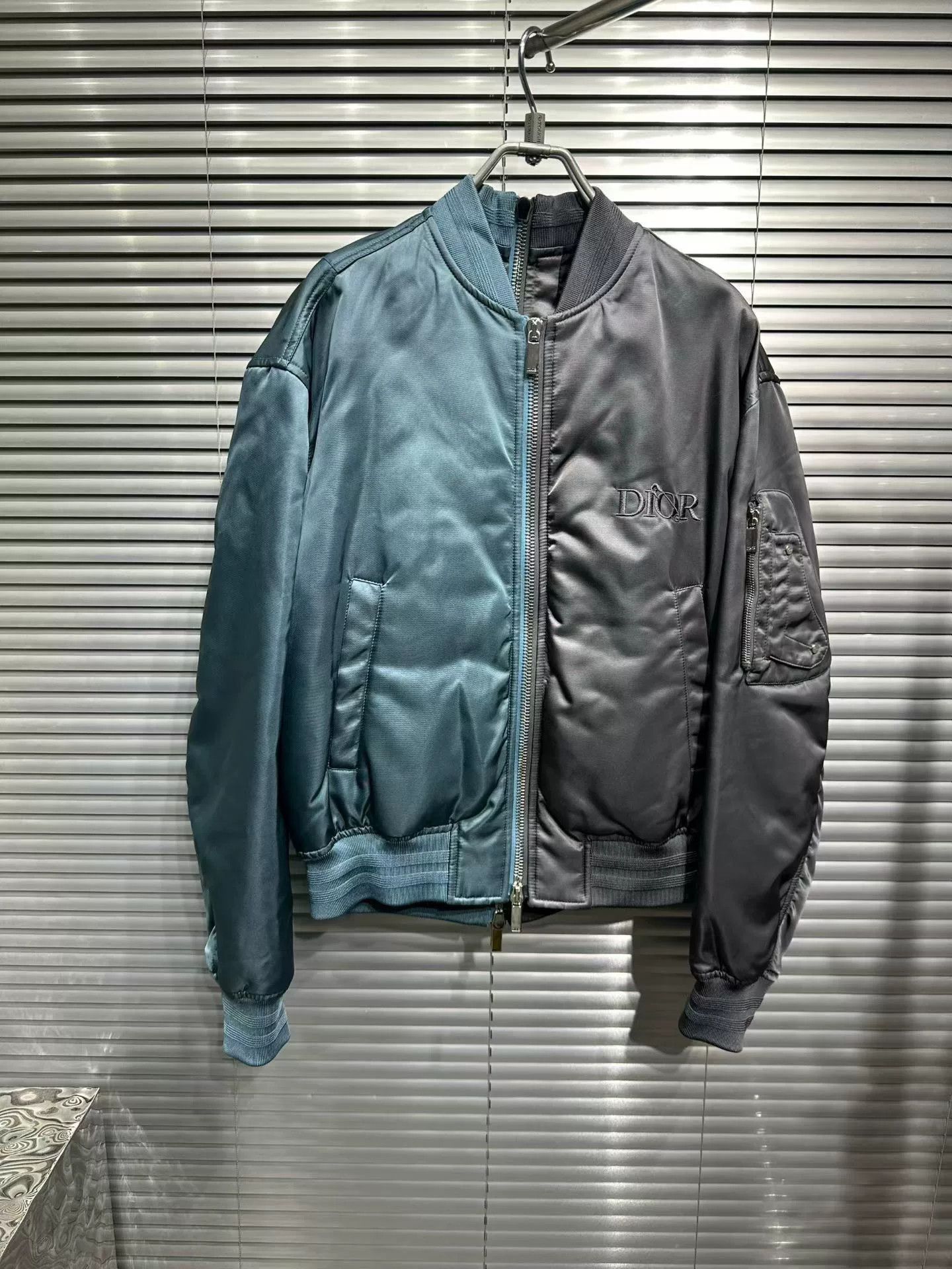 Dior Dior Split Color MA-1 Bomber Jacket Size 46 Size US S / EU 44-46 / 1 - 2 Thumbnail