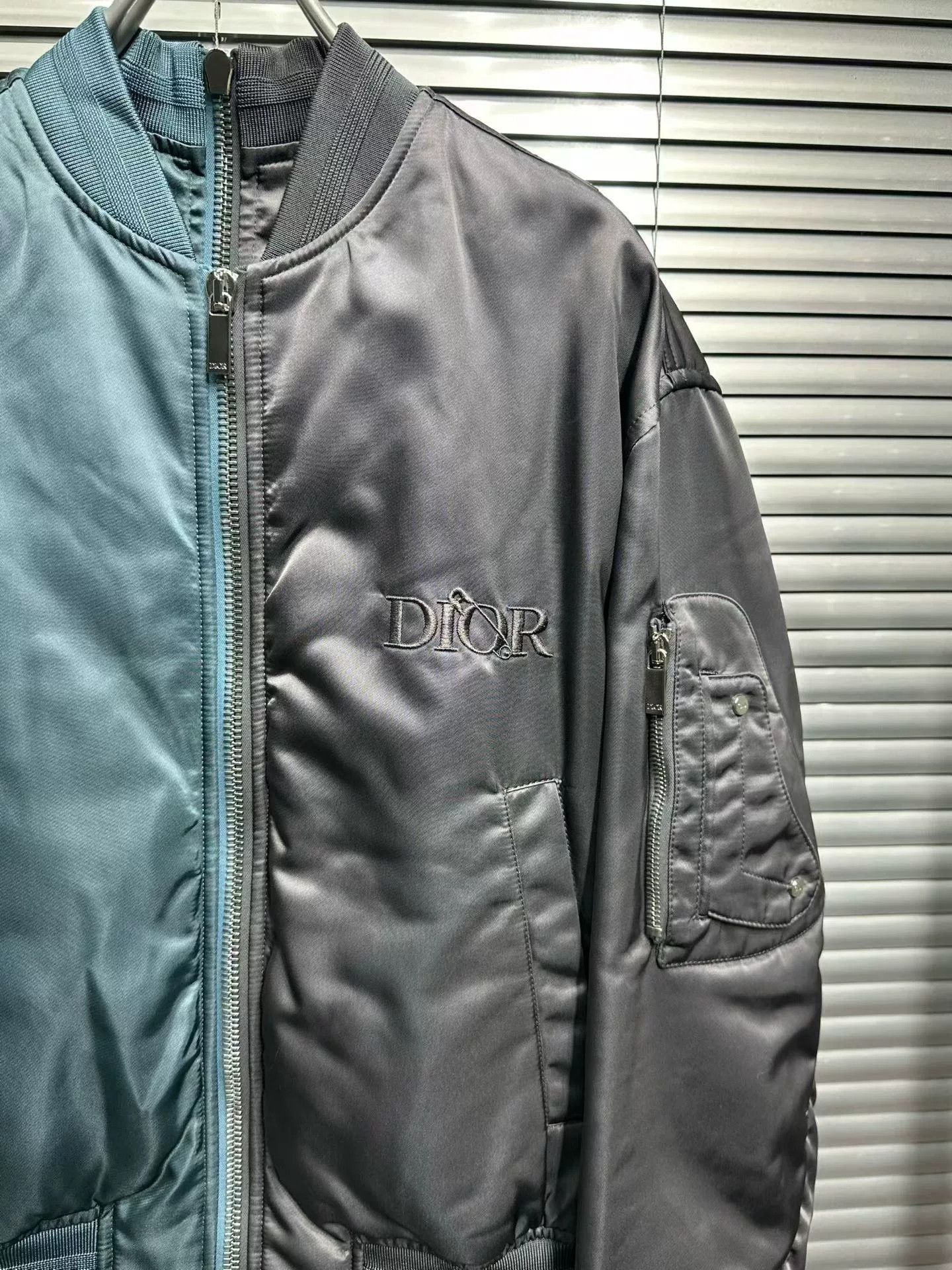 Dior Dior Split Color MA-1 Bomber Jacket Size 46 Size US S / EU 44-46 / 1 - 4 Thumbnail
