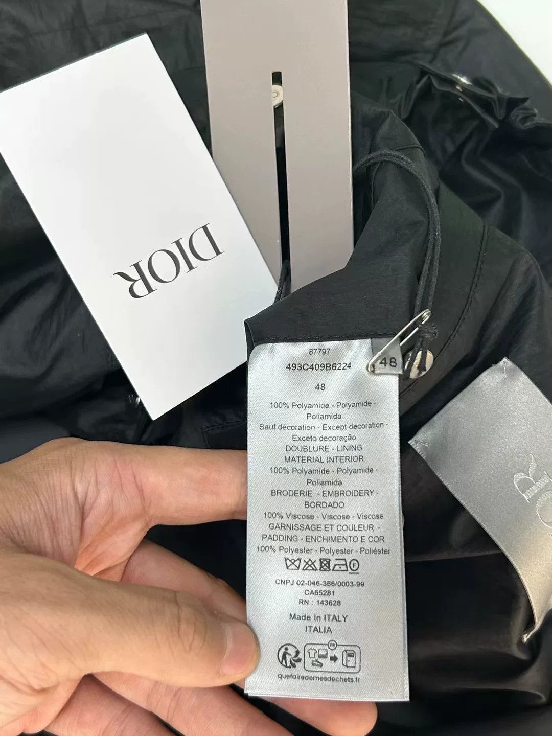 Dior Dior 1947 Embroidered Windbreaker EU 48 Size US M / EU 48-50 / 2 - 5 Thumbnail