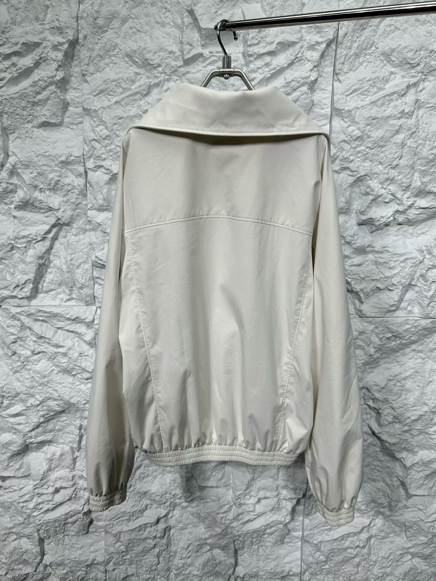 Balenciaga Balenciaga Circle Logo Wide Collar Zip Jacket Size 36 Size XS / US 0-2 / IT 36-38 - 3 Thumbnail