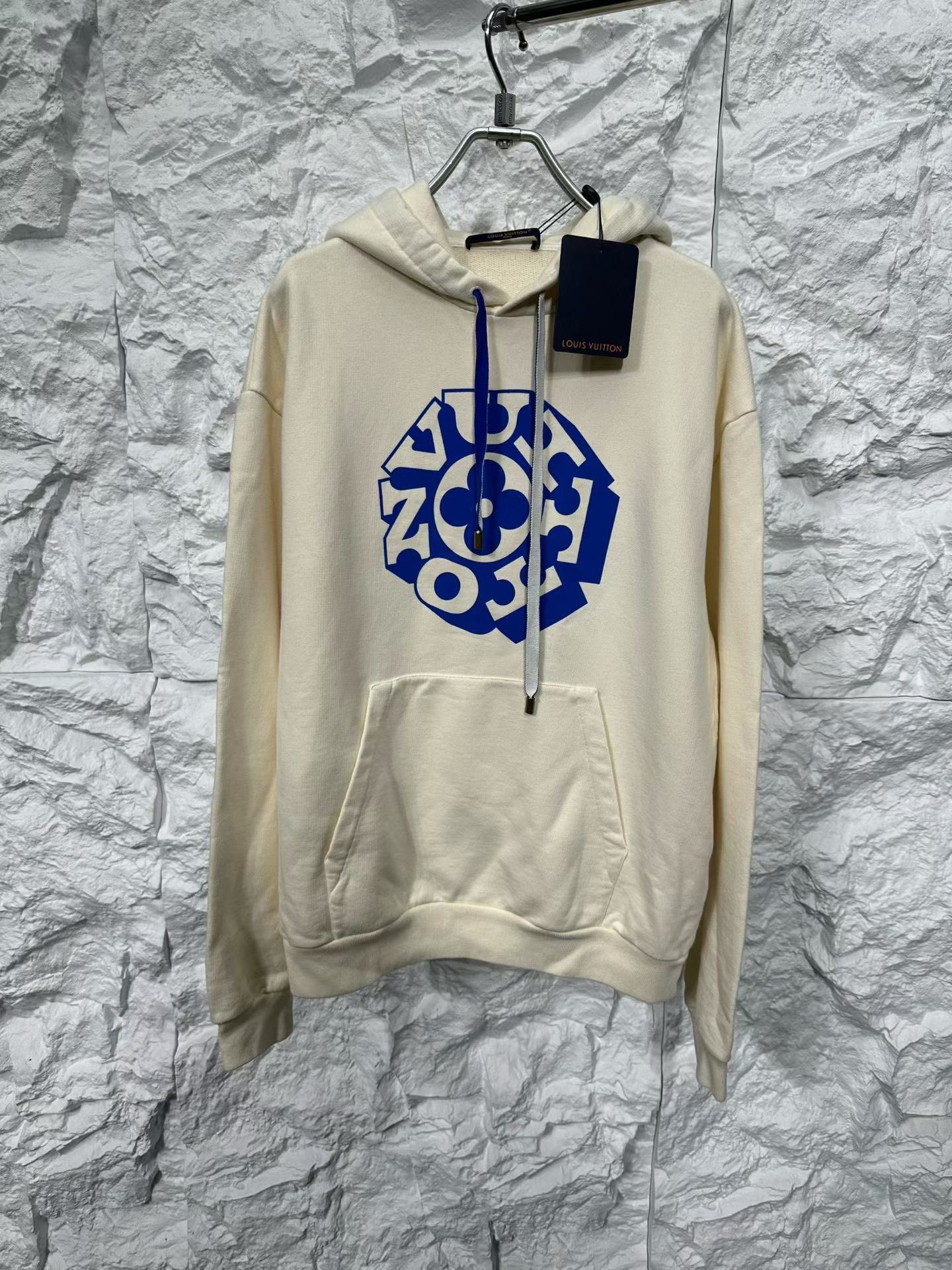 Louis Vuitton Louis Vuitton x Nigo Geometric Logo Hoodie M Size US M / EU 48-50 / 2 - 2 Thumbnail