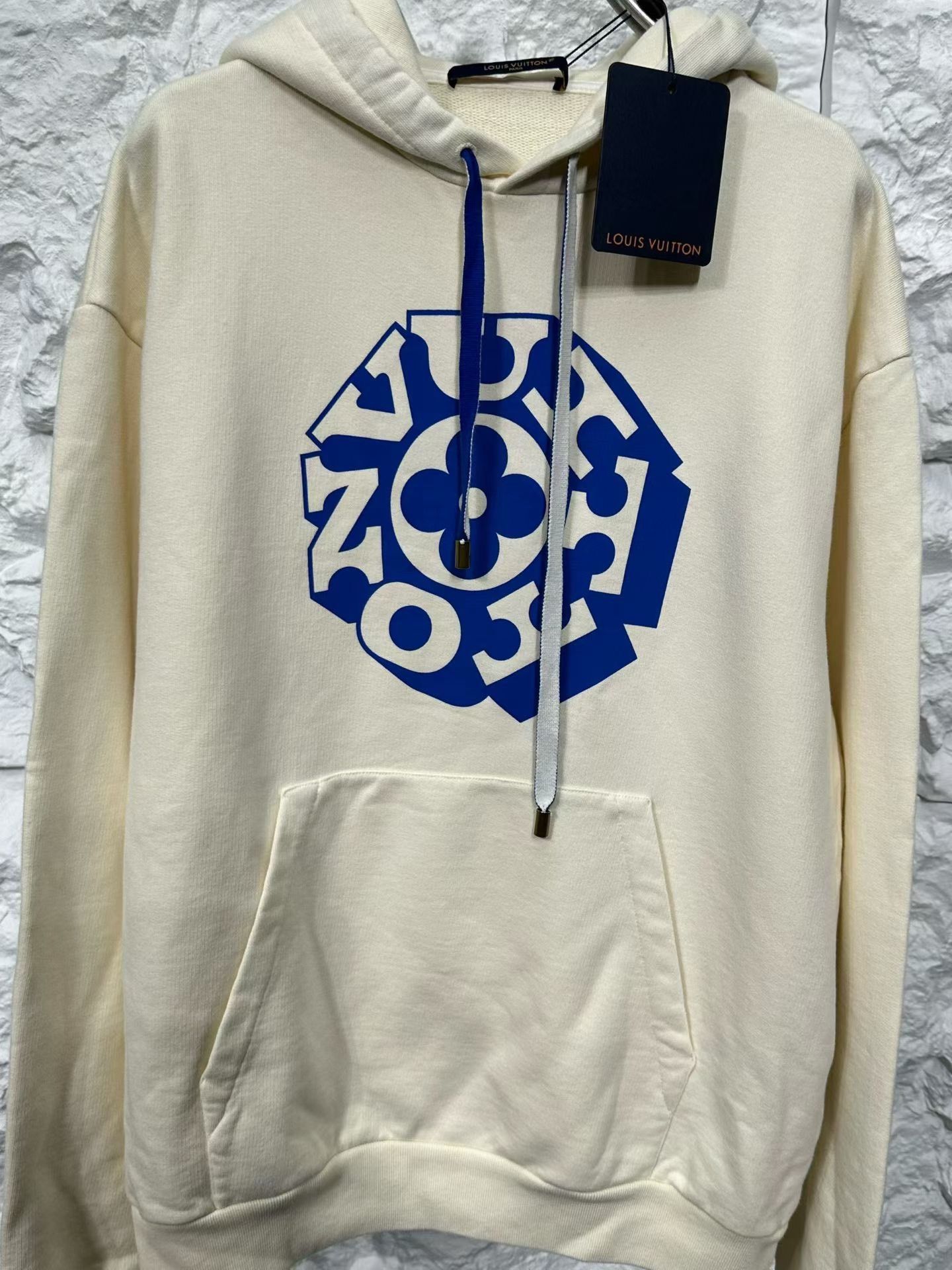 Louis Vuitton Louis Vuitton x Nigo Geometric Logo Hoodie M Size US M / EU 48-50 / 2 - 4 Thumbnail