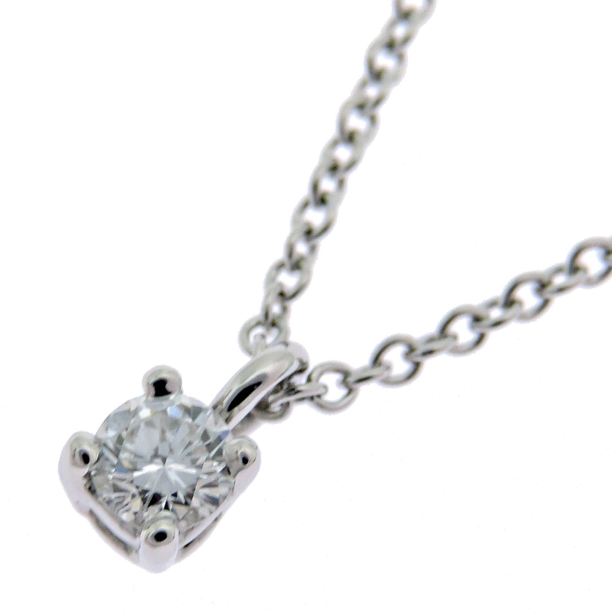 Tiffany & Co. Tiffany & Co. Solitaire Diamond Necklace for Women, Platinum 950 Size ONE SIZE - 2 Thumbnail