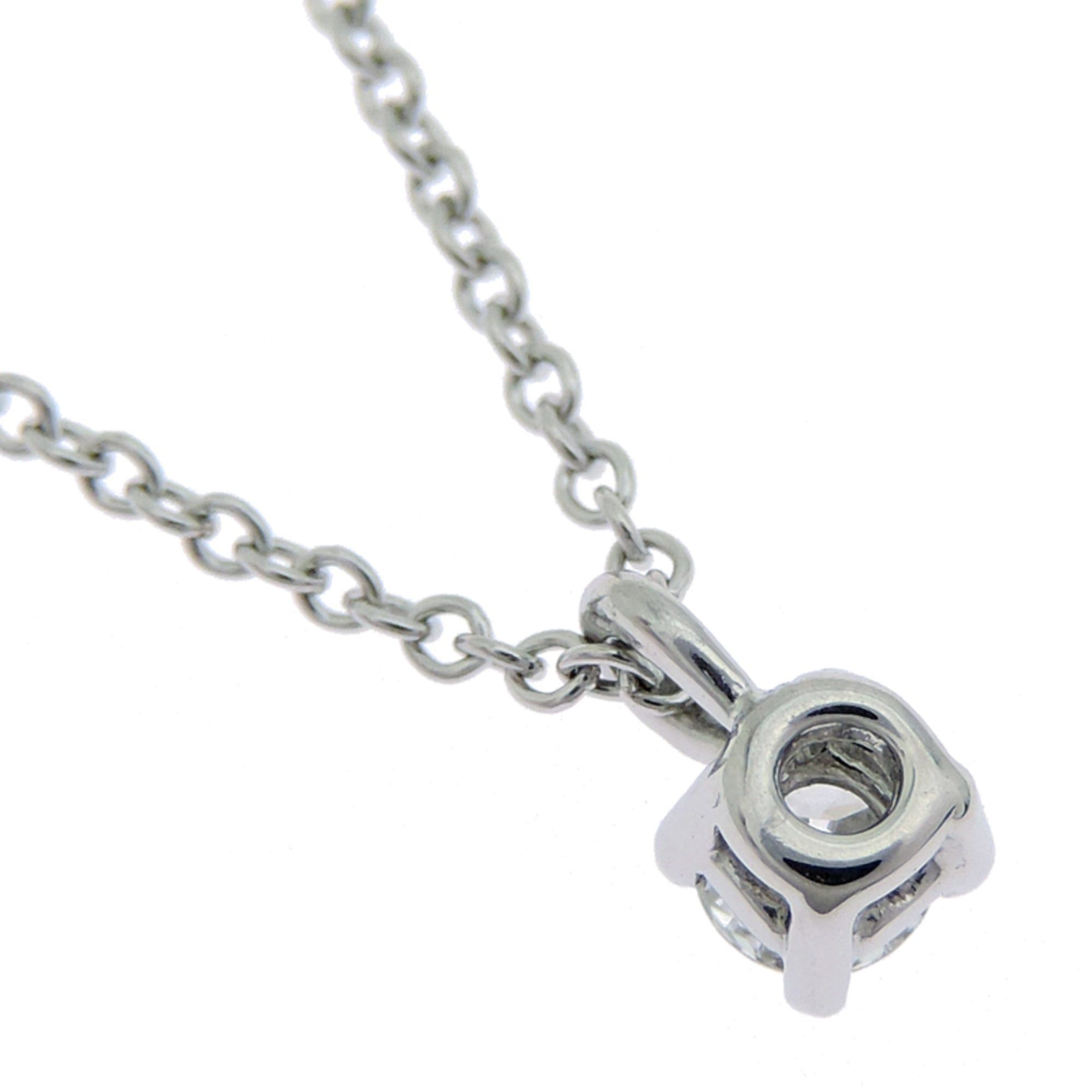 Tiffany & Co. Tiffany & Co. Solitaire Diamond Necklace for Women, Platinum 950 Size ONE SIZE - 3 Thumbnail