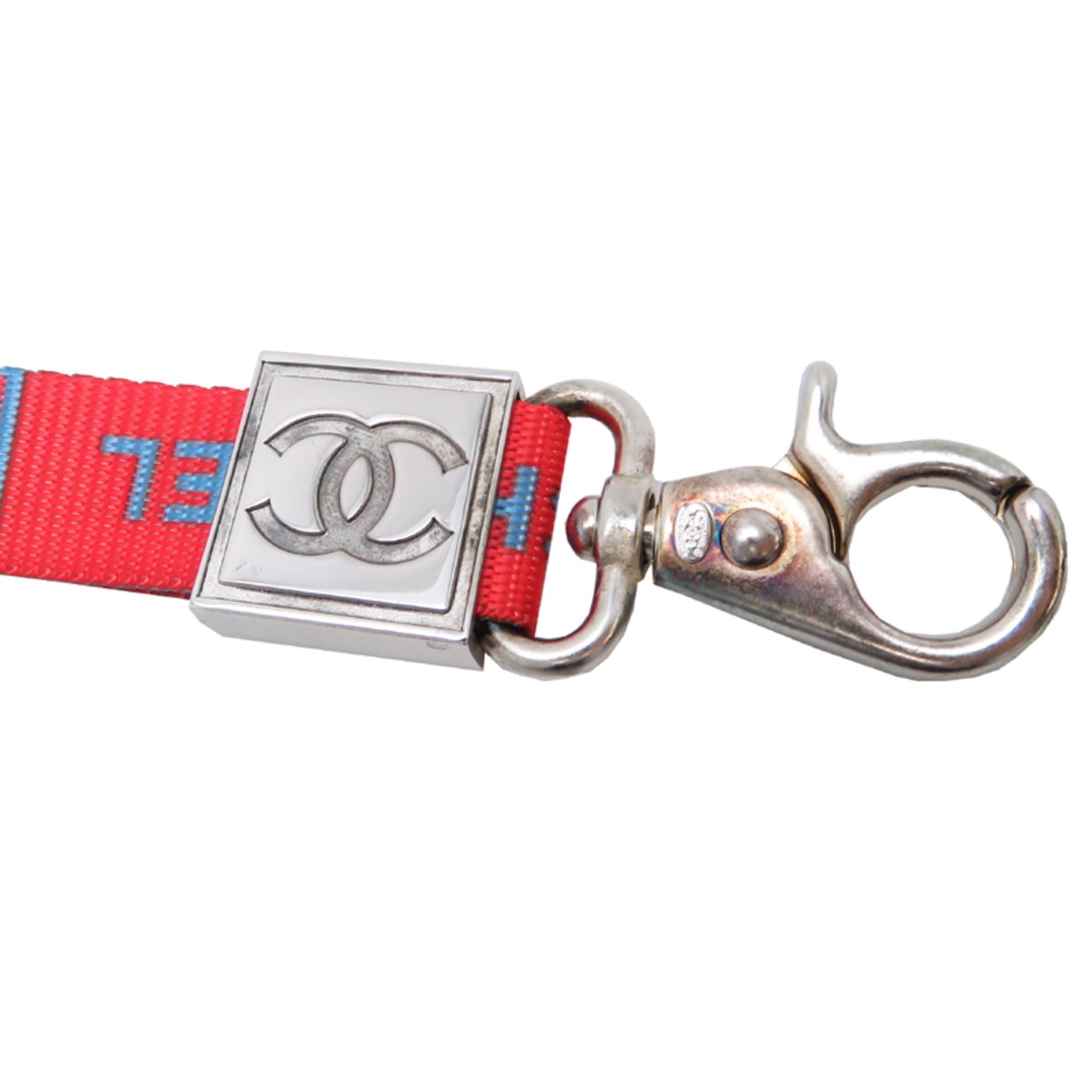 Chanel Chanel Coco Mark Strap, Women's/Men's, Nylon, Blue Size ONE SIZE - 3 Thumbnail