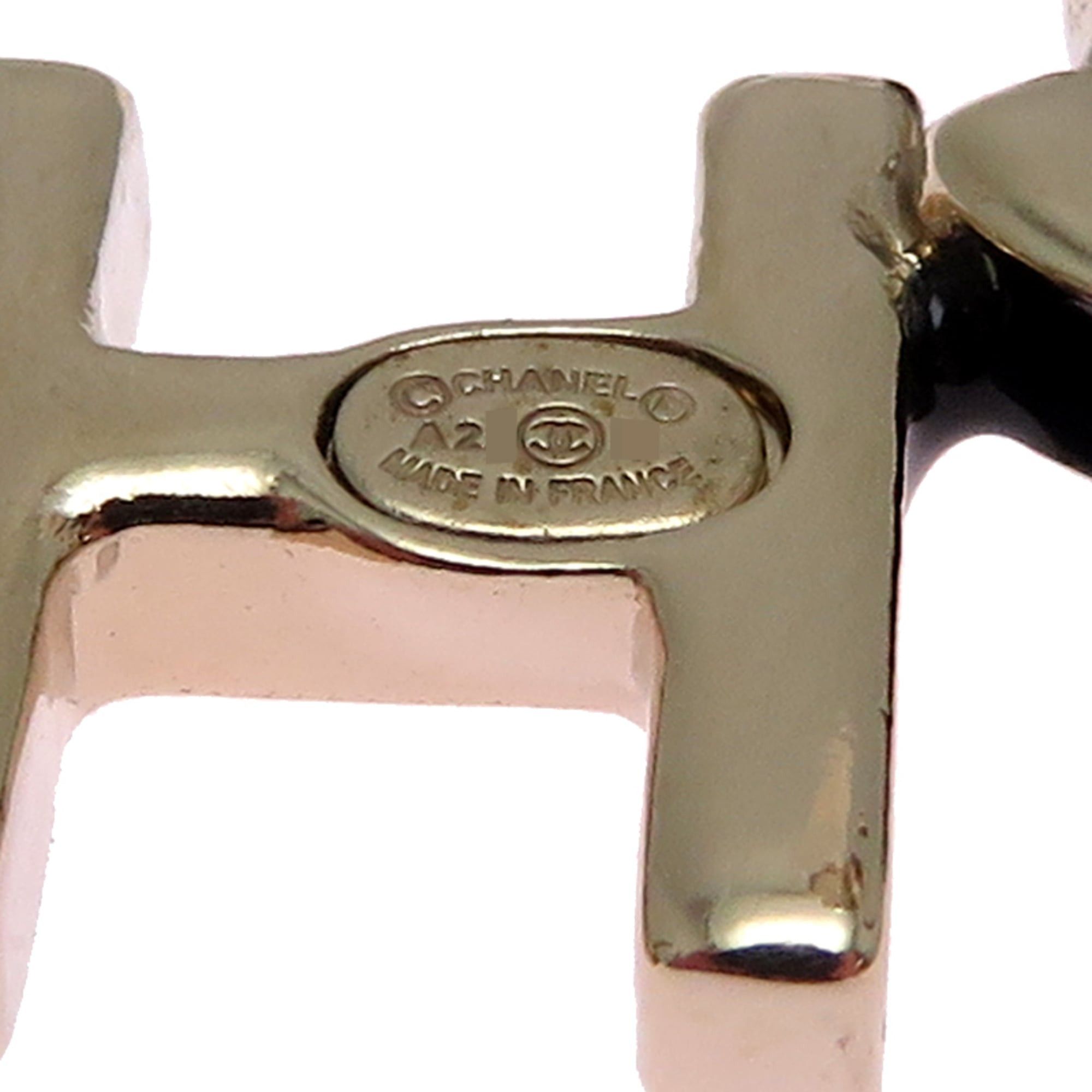 Chanel Chanel Logo Faux Pearl Earrings for Women (GP) Size ONE SIZE - 6 Thumbnail