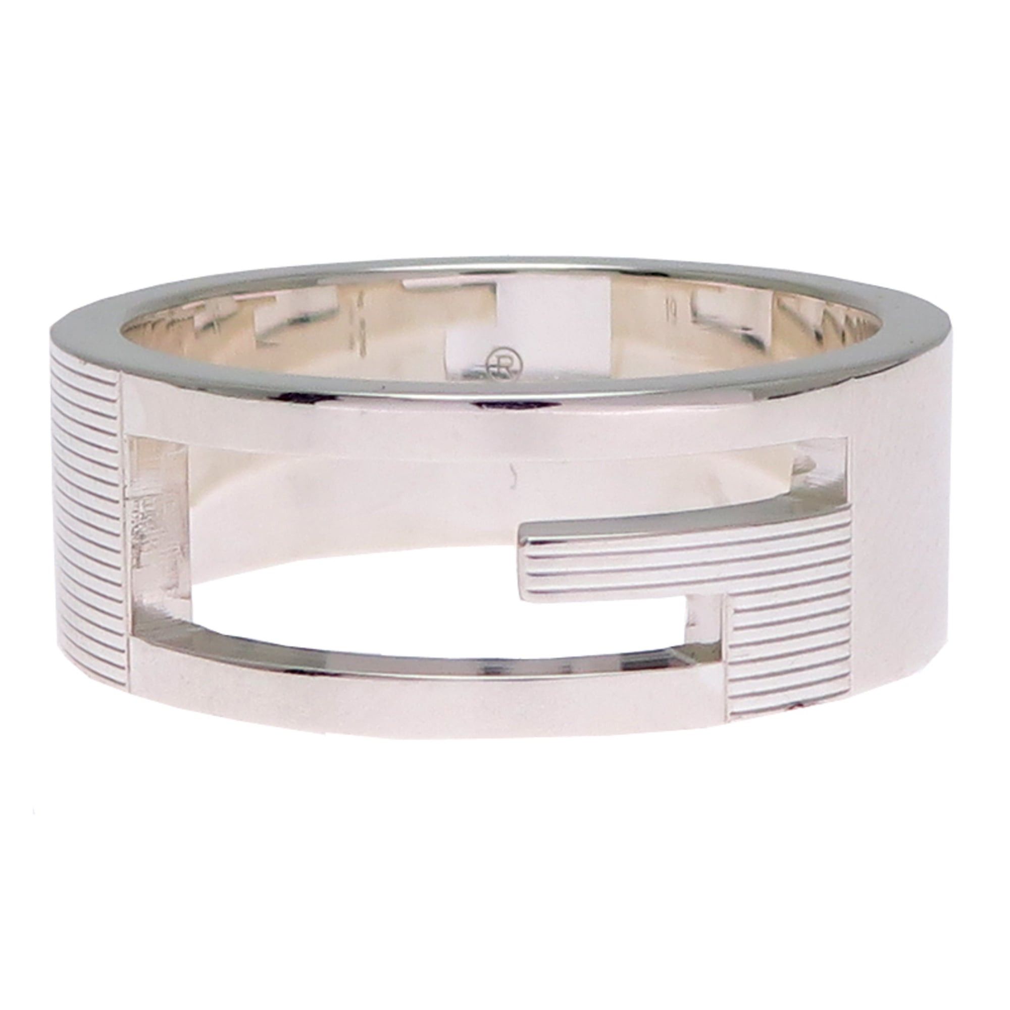Gucci Gucci Interlocking G Women's/Men's Ring, Sterling Silver 925 Size ONE SIZE - 4 Thumbnail