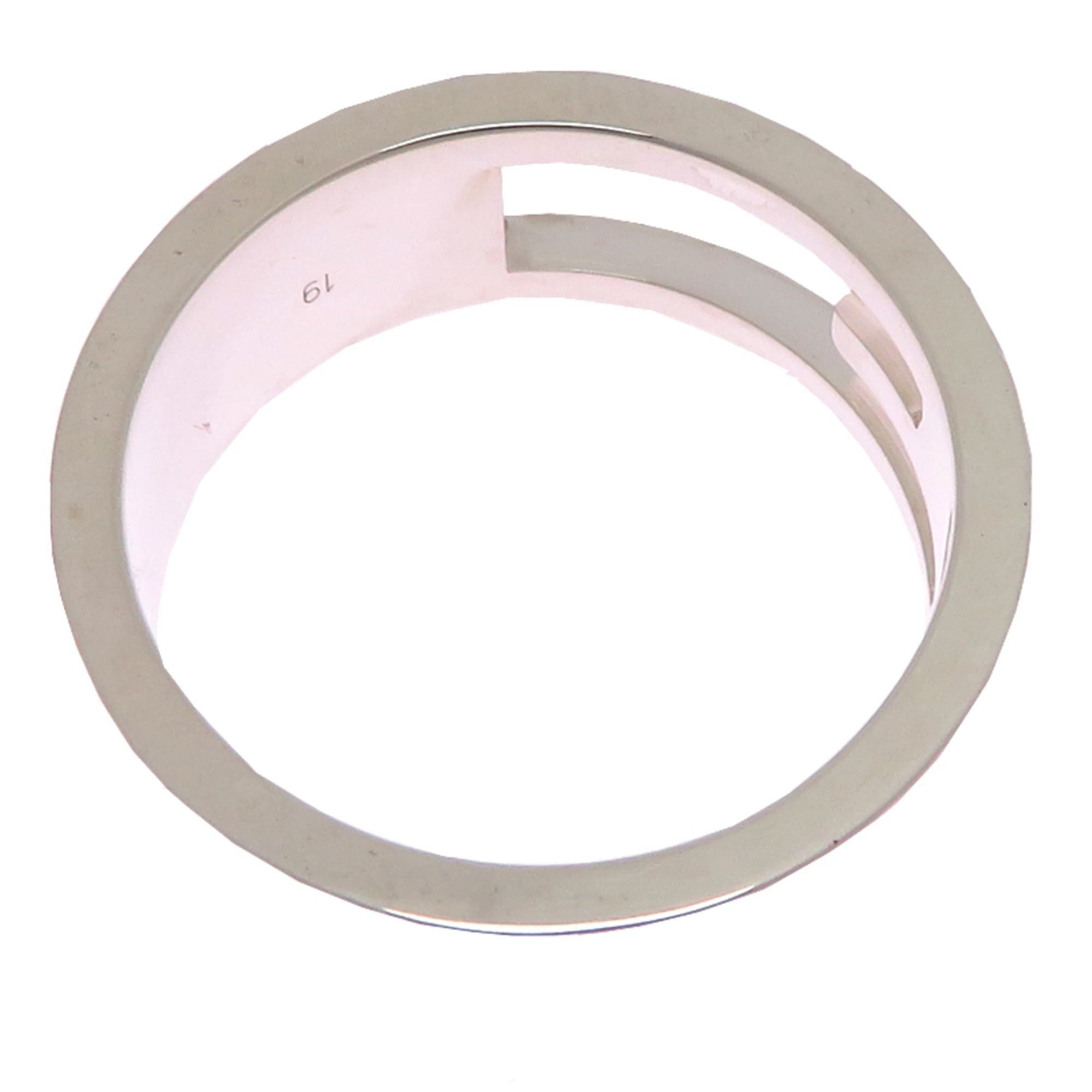 Gucci Gucci Interlocking G Women's/Men's Ring, Sterling Silver 925 Size ONE SIZE - 3 Thumbnail