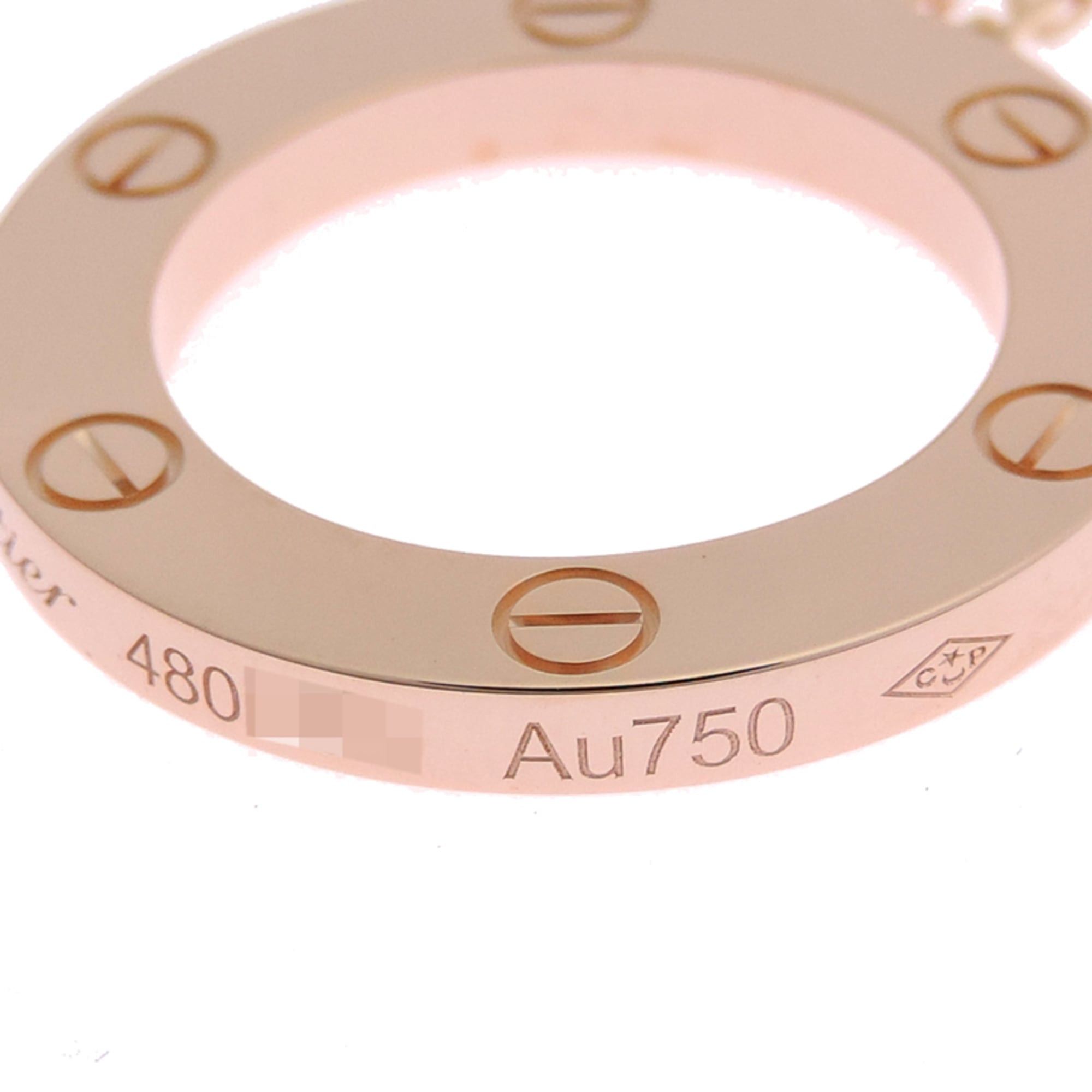 Cartier Cartier Love Circle Necklace (B7014200, 750 Pink Gold), purchased in 2025. Size ONE SIZE - 5 Thumbnail