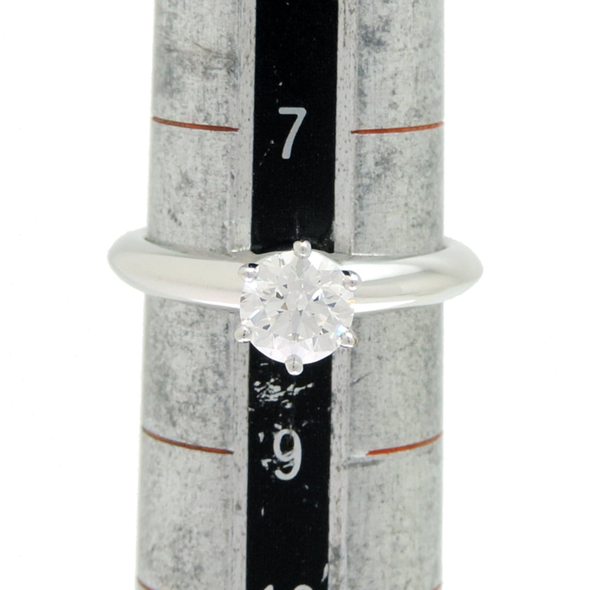 Tiffany & Co. Tiffany & Co. Solitaire 0.61ct Diamond Women's Ring, Platinum 950 Size ONE SIZE - 7 Thumbnail