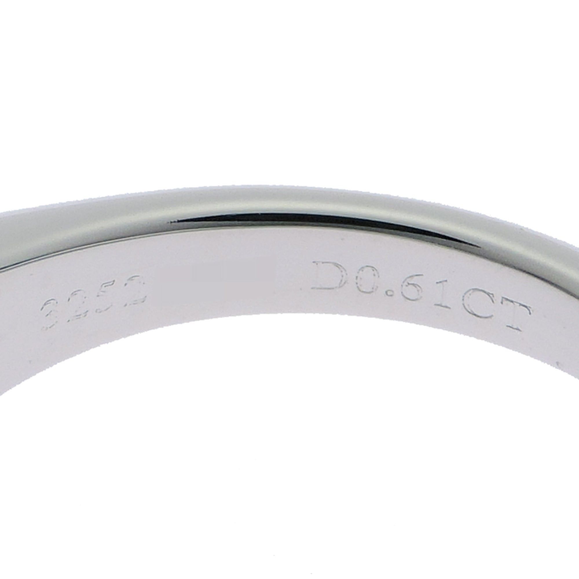 Tiffany & Co. Tiffany & Co. Solitaire 0.61ct Diamond Women's Ring, Platinum 950 Size ONE SIZE - 6 Thumbnail