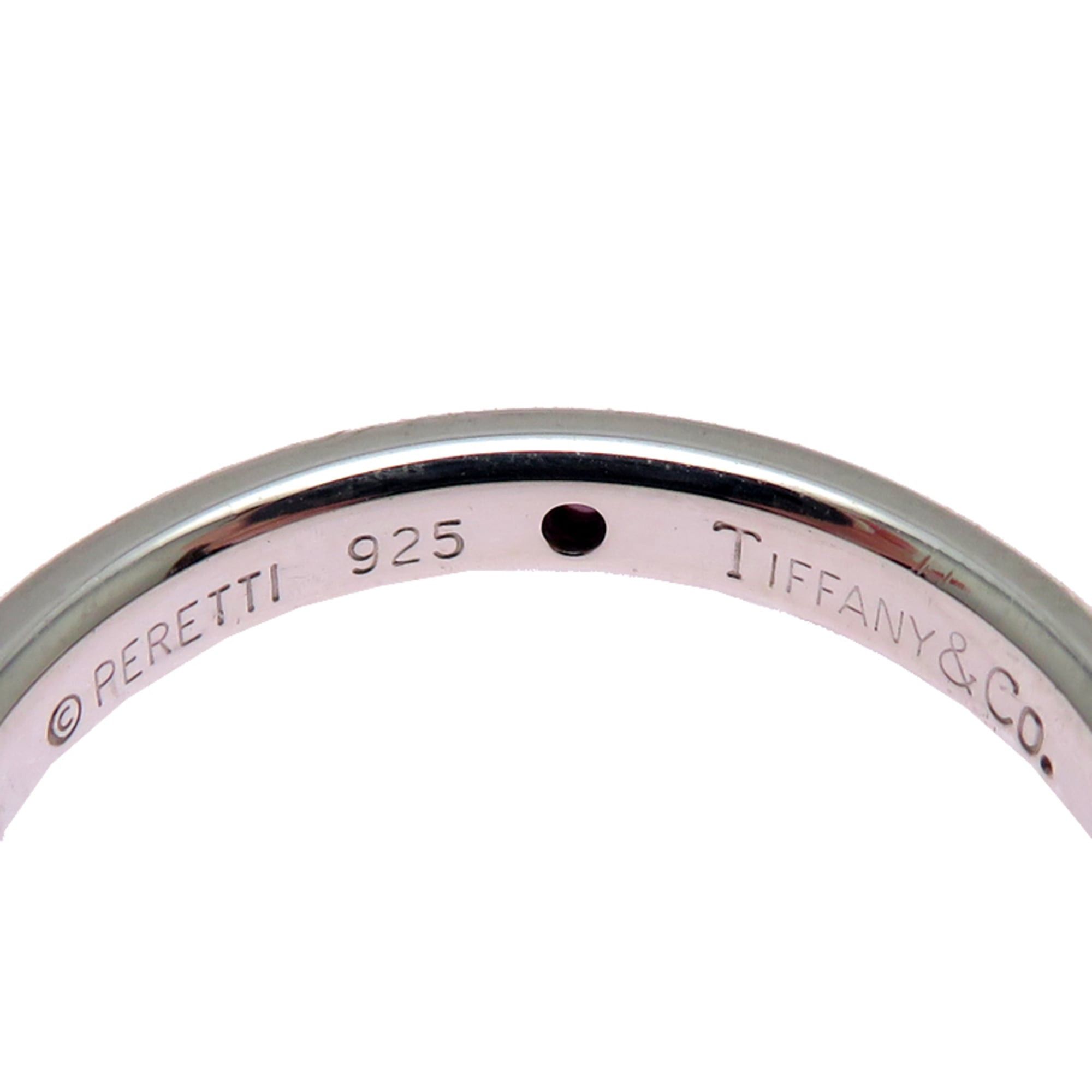 Tiffany & Co. Tiffany & Co. Ruby Band Women's Ring, Sterling Silver 925 Size ONE SIZE - 4 Thumbnail