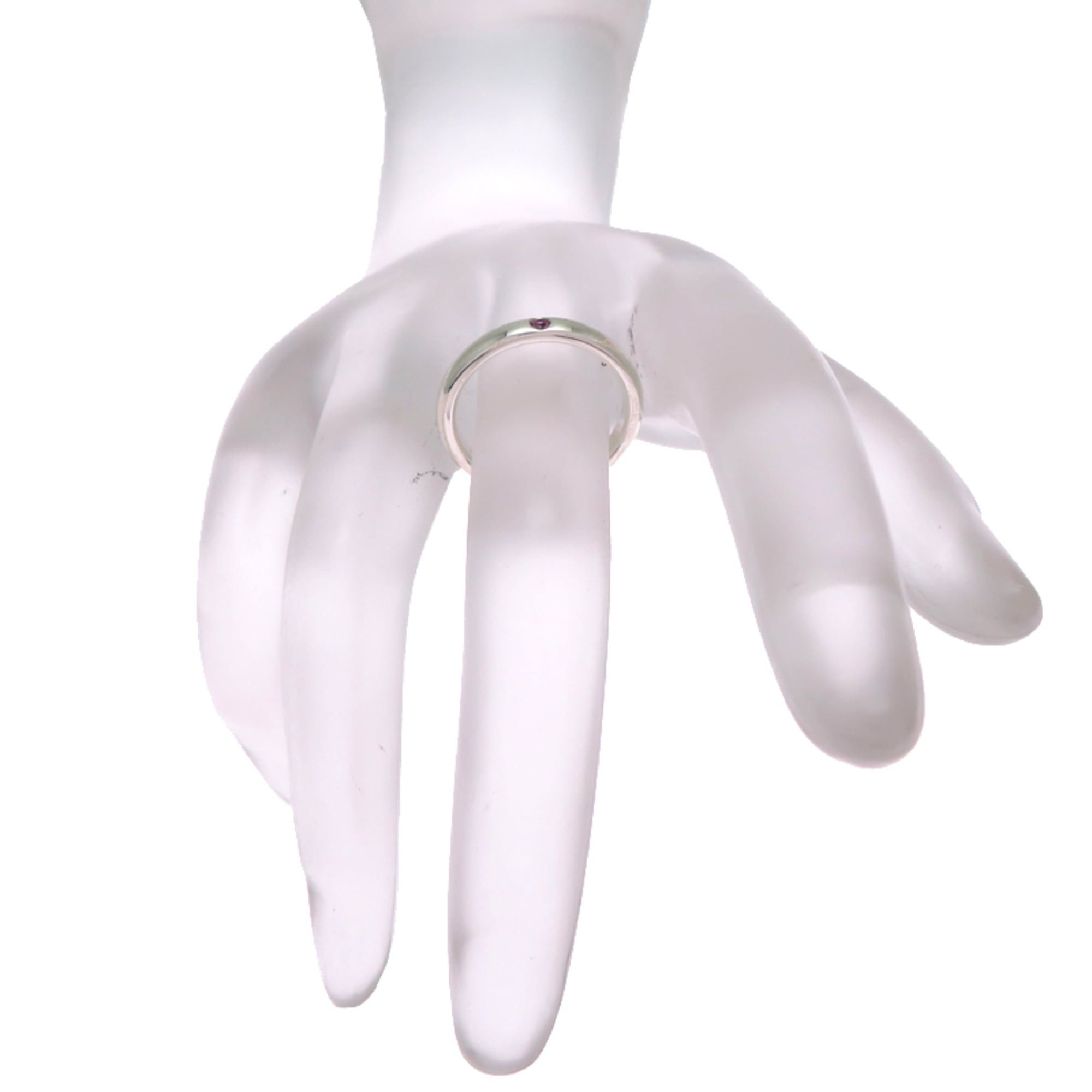 Tiffany & Co. Tiffany & Co. Ruby Band Women's Ring, Sterling Silver 925 Size ONE SIZE - 6 Thumbnail