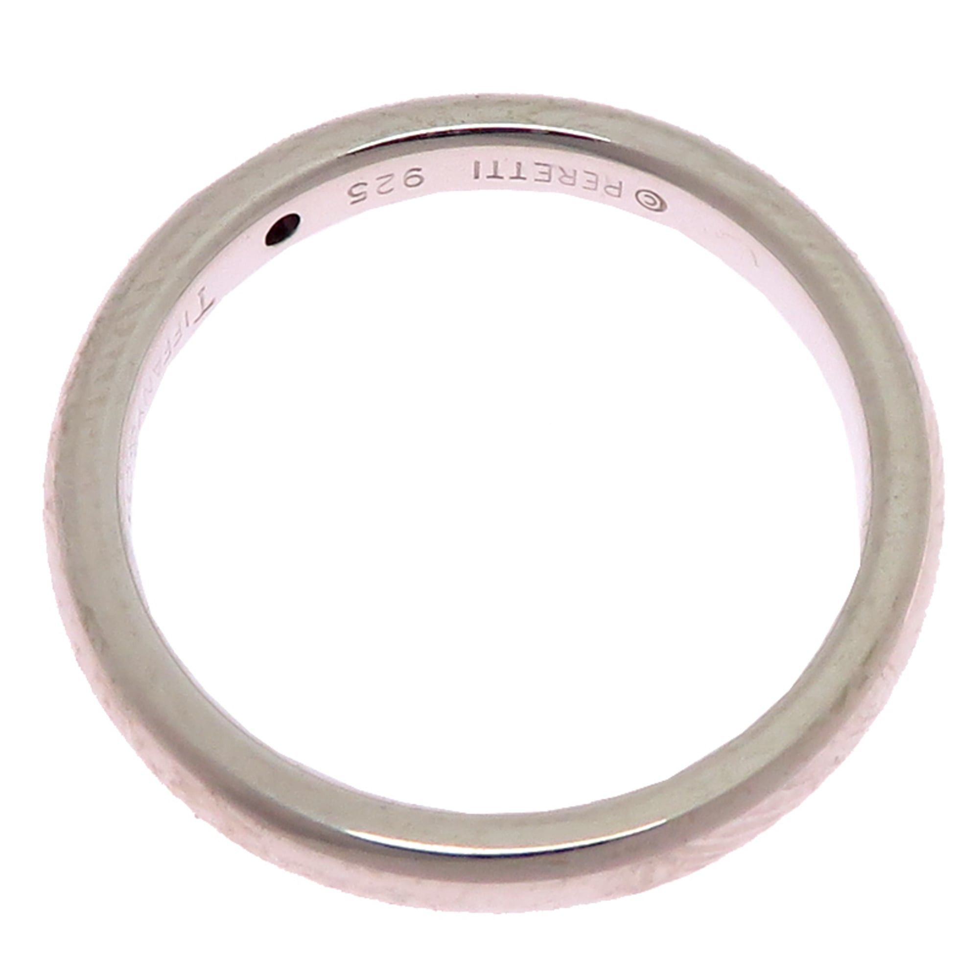 Tiffany & Co. Tiffany & Co. Ruby Band Women's Ring, Sterling Silver 925 Size ONE SIZE - 3 Thumbnail