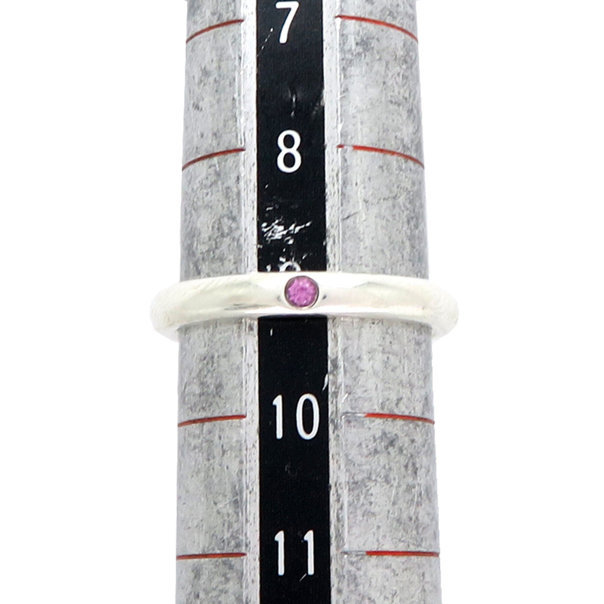 Tiffany & Co. Tiffany & Co. Ruby Band Women's Ring, Sterling Silver 925 Size ONE SIZE - 5 Thumbnail