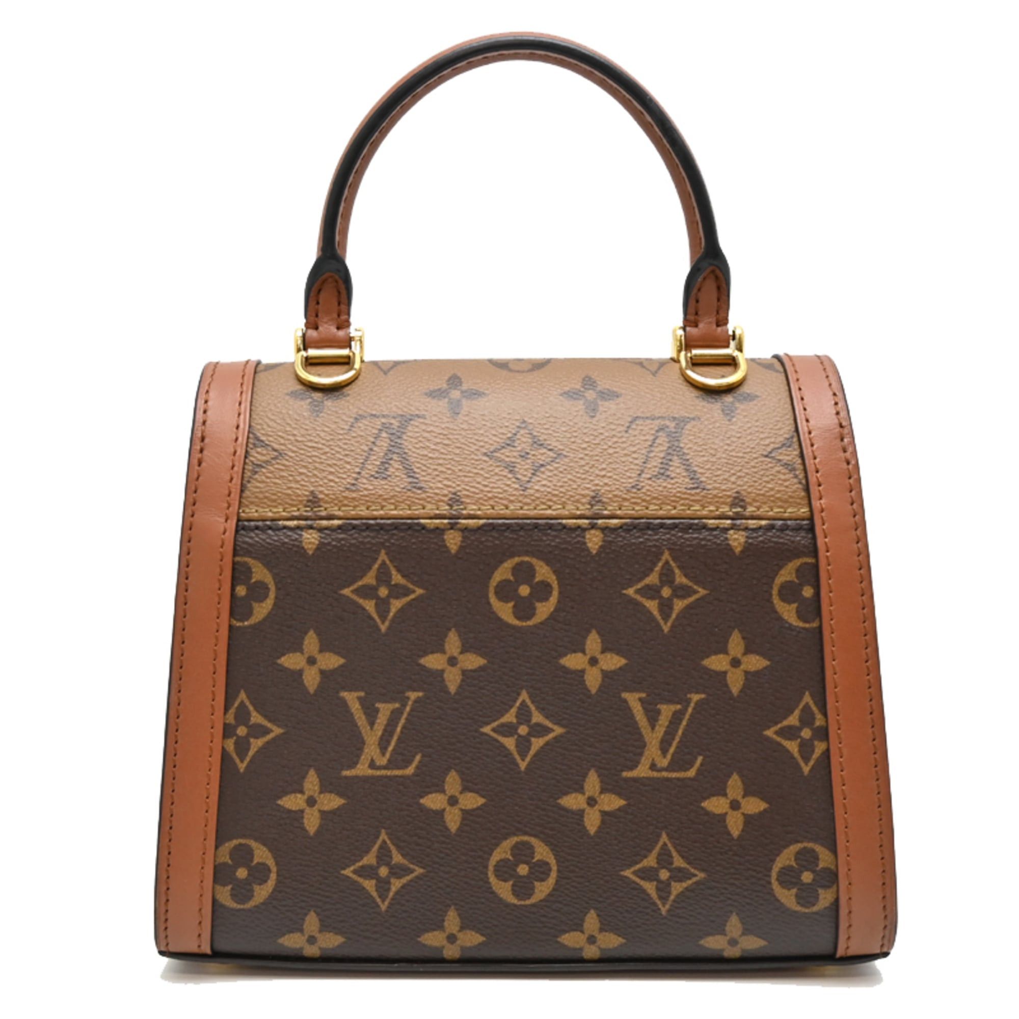 Louis Vuitton Louis Vuitton Dauphine Capital Women's Shoulder Bag M46751 (Discontinued) Monogram Reverse (Brown) Size ONE SIZE - 2 Thumbnail