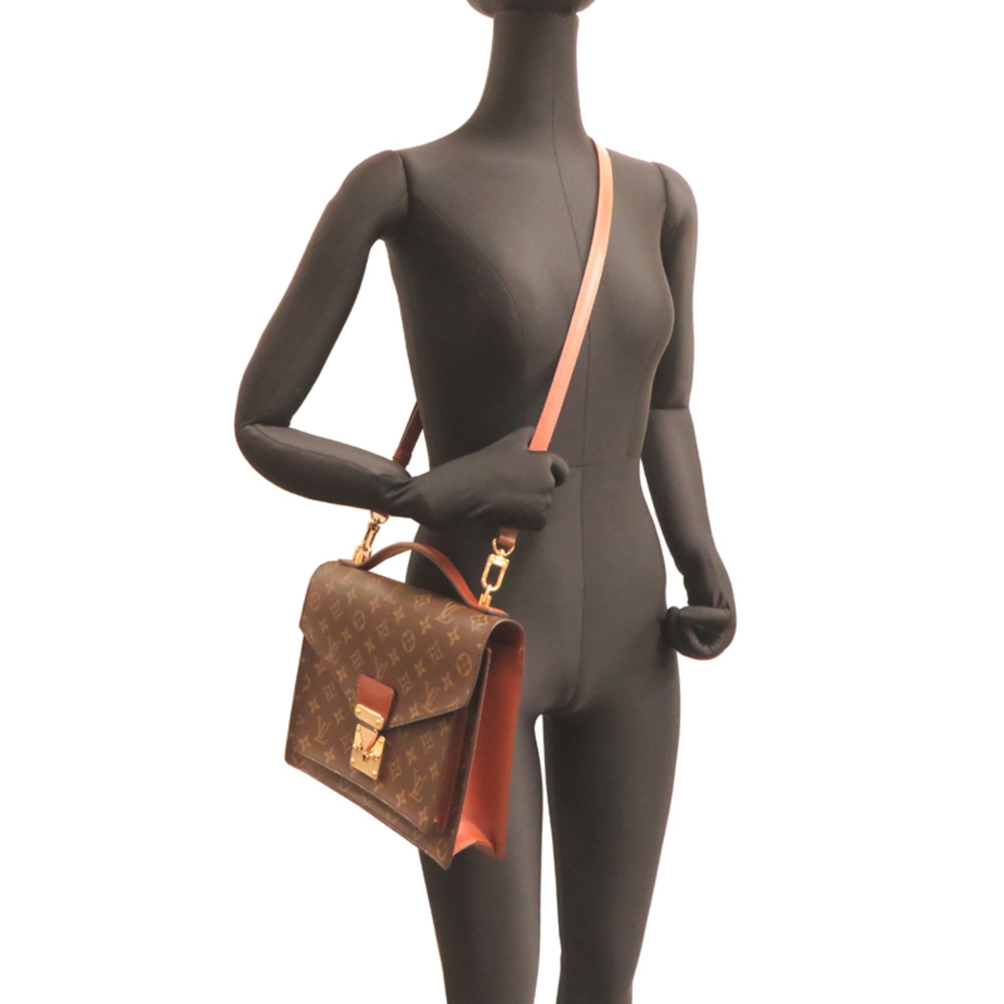 Louis Vuitton Louis Vuitton Monceau 26 Women's/Men's Handbag M51187 (Discontinued) Monogram Brown Size ONE SIZE - 8 Thumbnail
