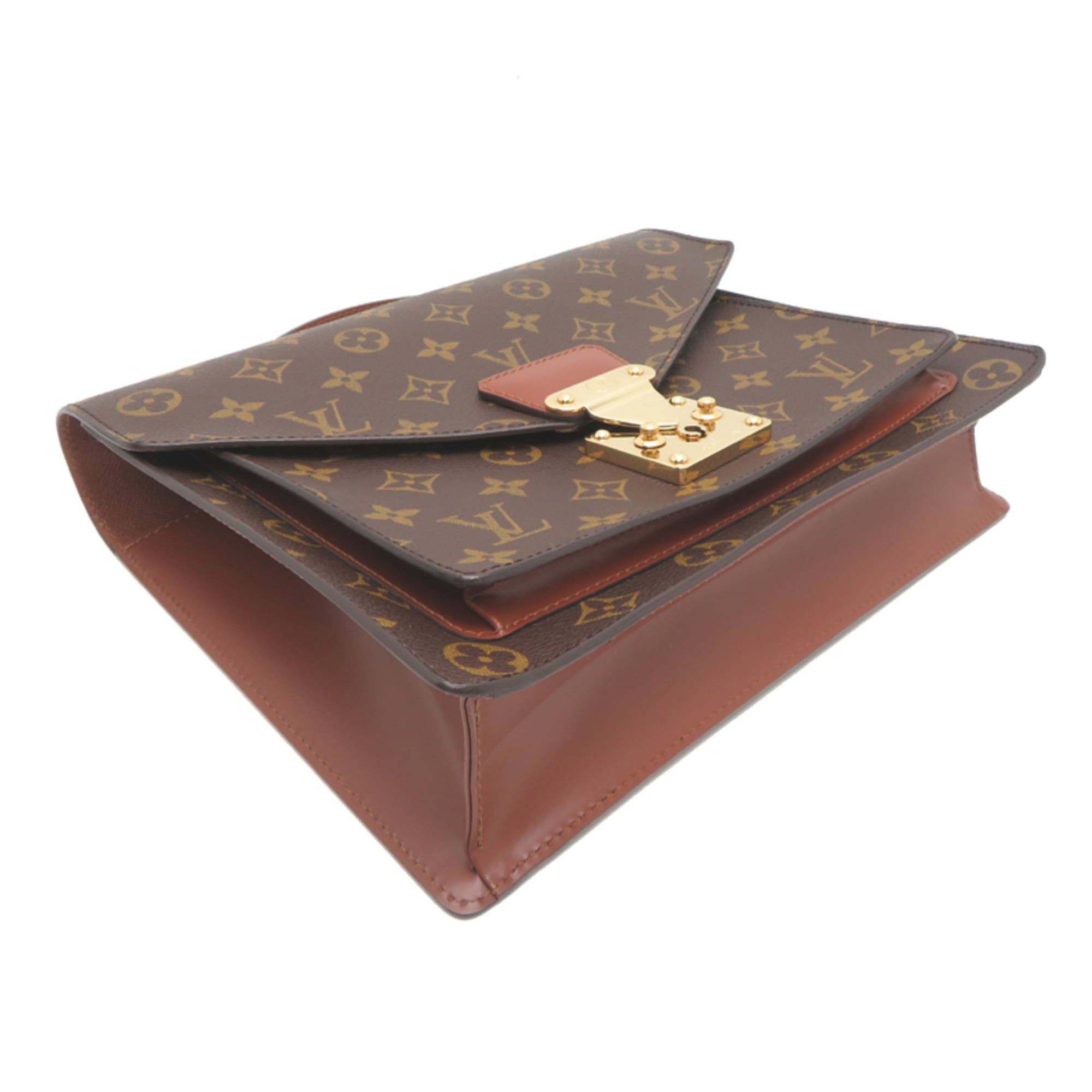 Louis Vuitton Louis Vuitton Monceau 26 Women's/Men's Handbag M51187 (Discontinued) Monogram Brown Size ONE SIZE - 3 Thumbnail