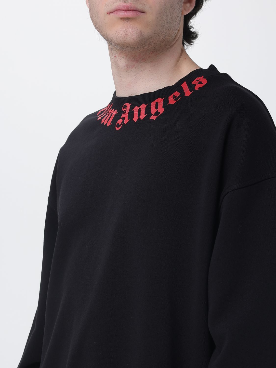 Palm Angels Palm Angels Sweatshirt Men Black Size US XS / EU 42 / 0 - 3 Thumbnail