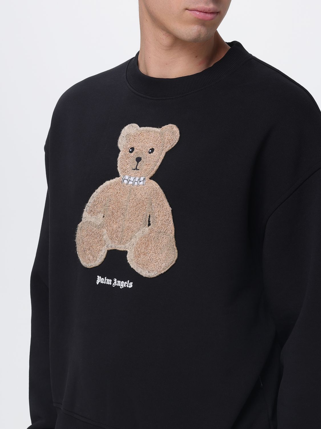 Palm Angels Palm Angels Sweatshirt Men Black Size US S / EU 44-46 / 1 - 3 Thumbnail