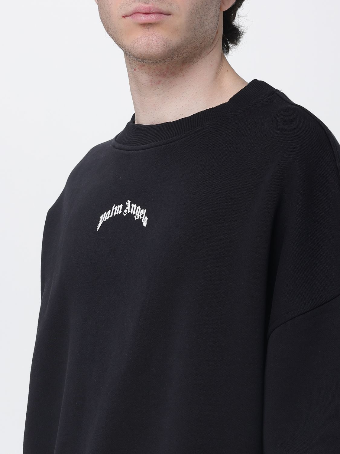 Palm Angels Palm Angels Sweatshirt Men Black Size US XL / EU 56 / 4 - 3 Thumbnail