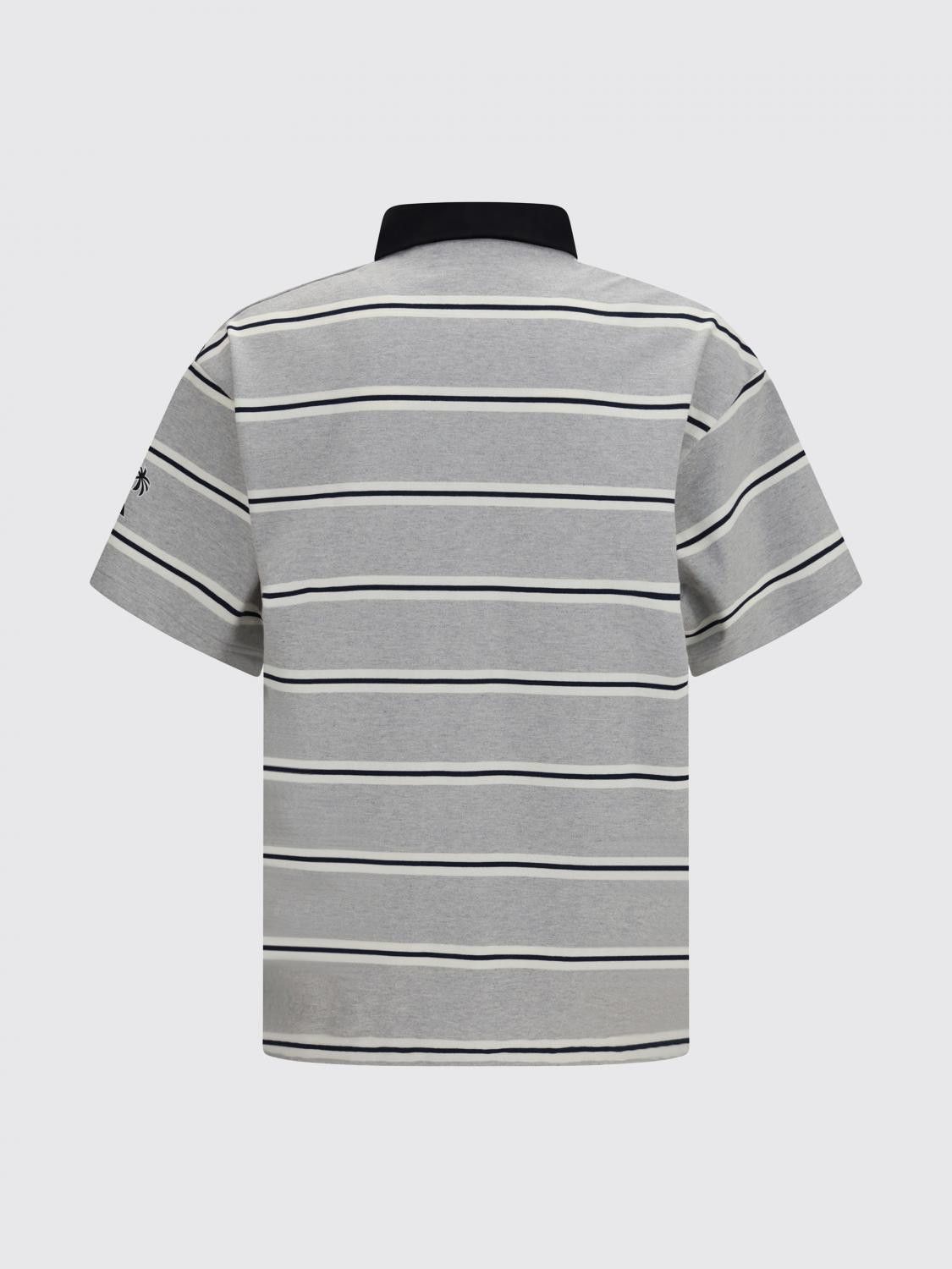 Palm Angels Palm Angels Polo Shirt Men Grey Size US S / EU 44-46 / 1 - 3 Thumbnail