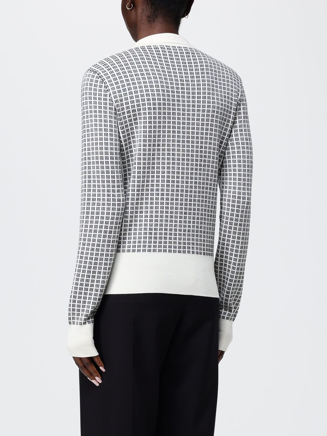 Marni Marni Polo Shirt Woman Grey Size M / US 6-8 / IT 42-44 - 3 Thumbnail
