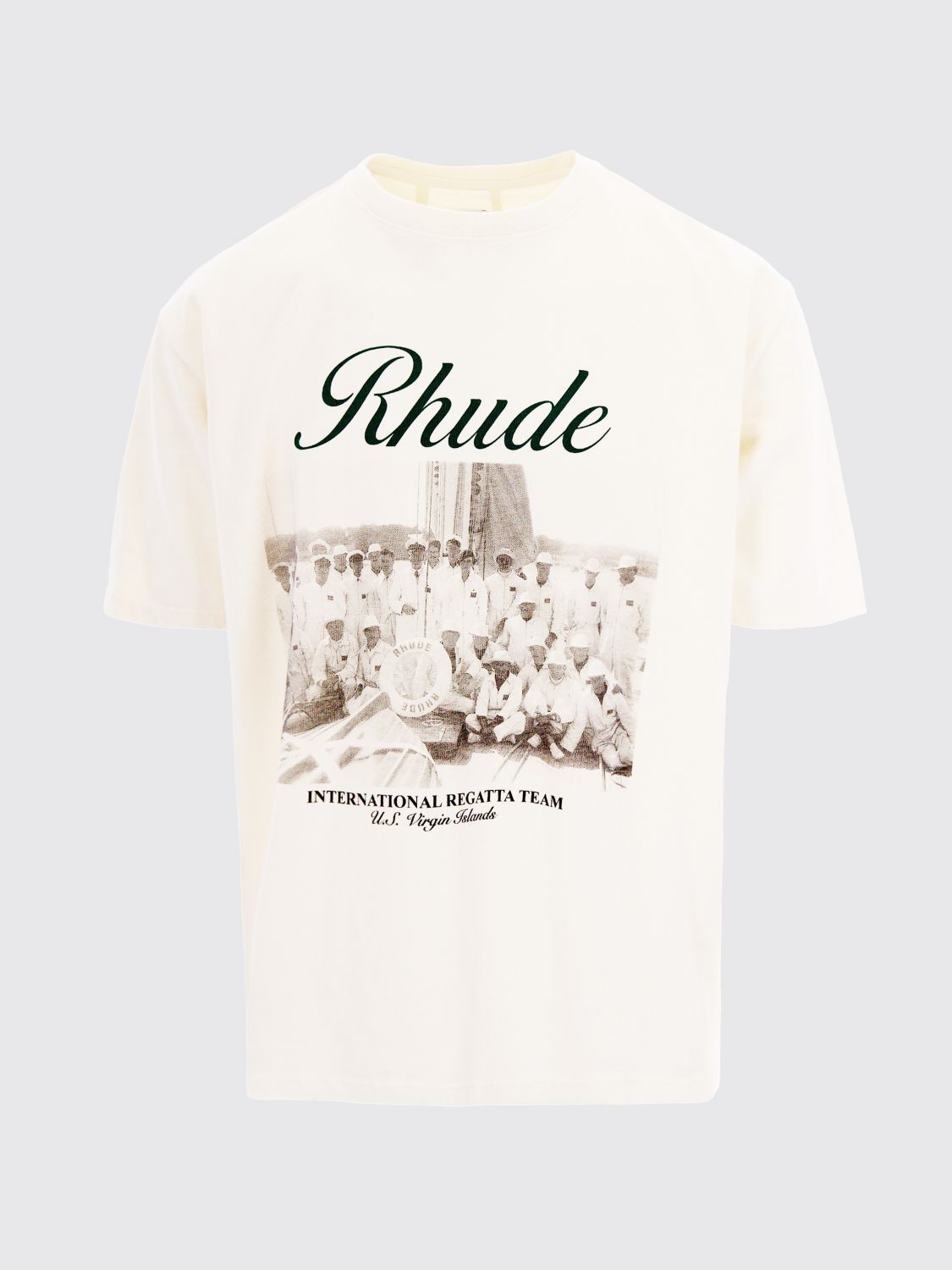 Rhude Rhude T-Shirt Men White Size US S / EU 44-46 / 1 - 2 Thumbnail