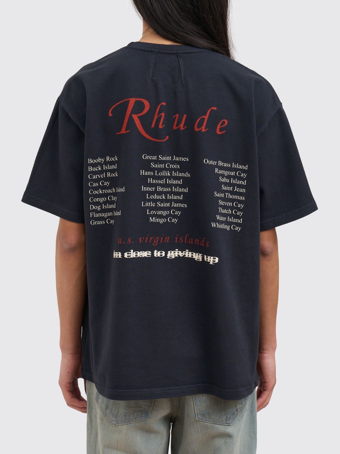 Rhude Rhude T-Shirt Men Black Size US L / EU 52-54 / 3 - 2 Thumbnail