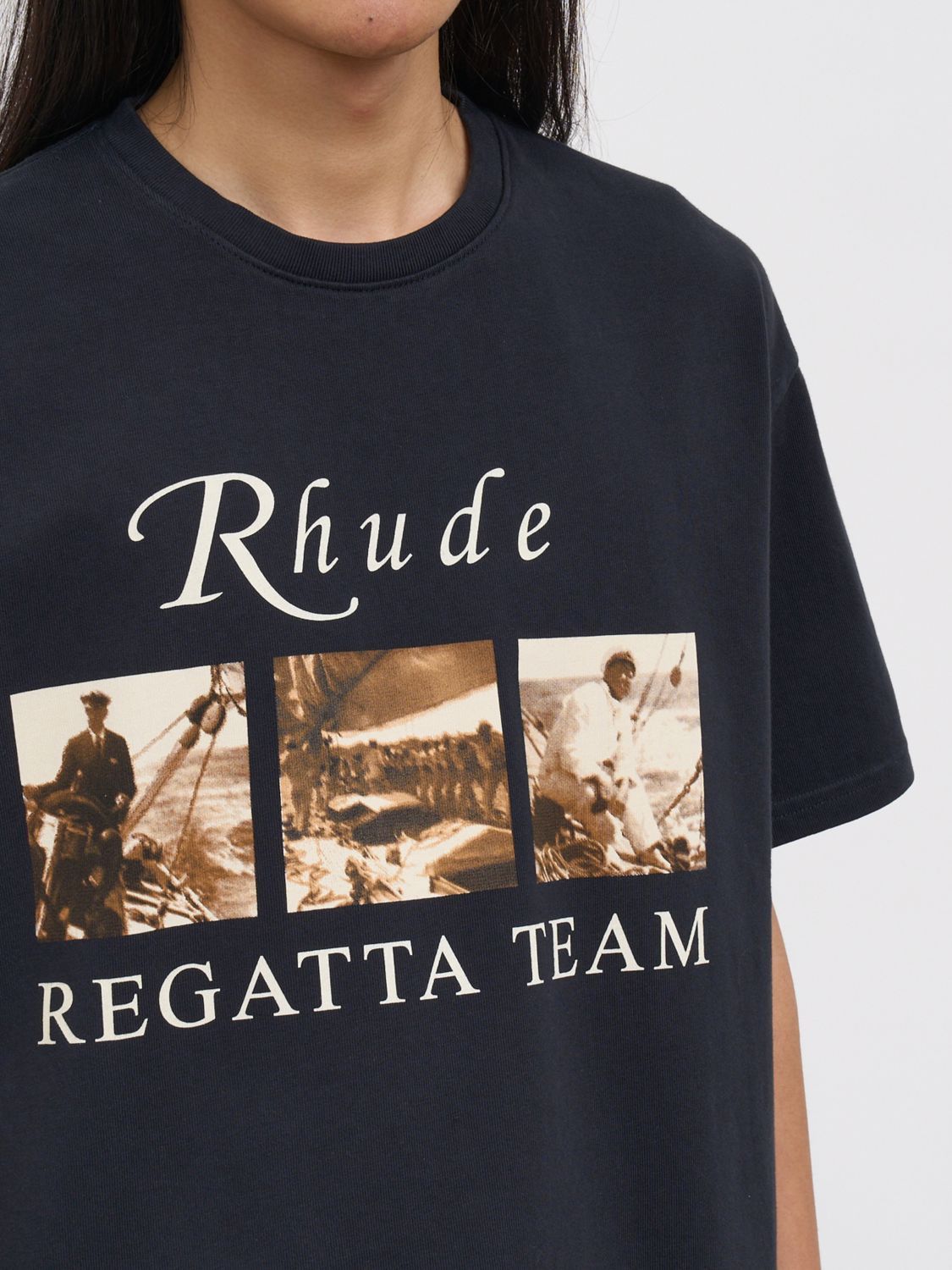 Rhude Rhude T-Shirt Men Black Size US XL / EU 56 / 4 - 4 Thumbnail