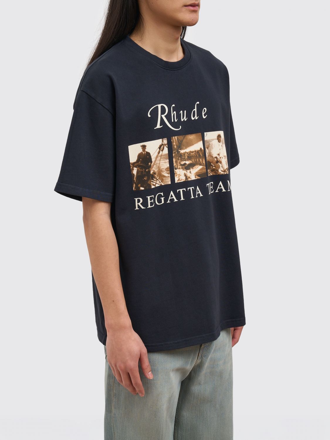 Rhude Rhude T-Shirt Men Black Size US XL / EU 56 / 4 - 3 Thumbnail