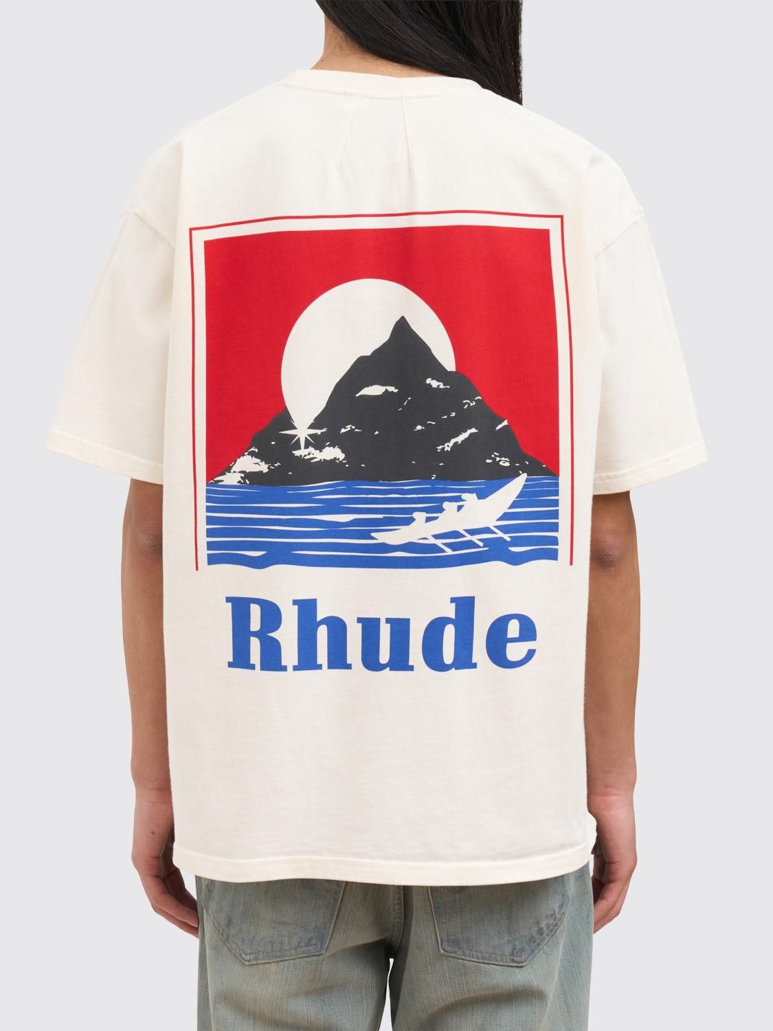 Rhude Rhude T-Shirt Men White Size US S / EU 44-46 / 1 - 2 Thumbnail
