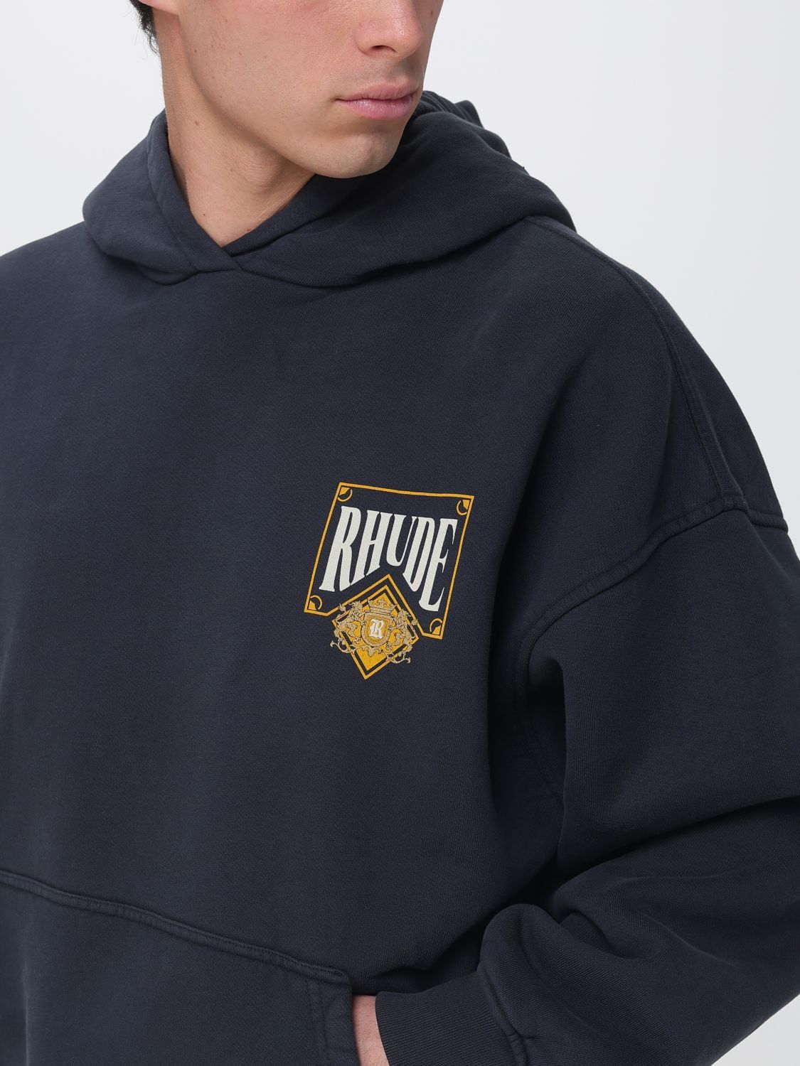 Rhude Rhude Sweatshirt Men Black Size US S / EU 44-46 / 1 - 3 Thumbnail