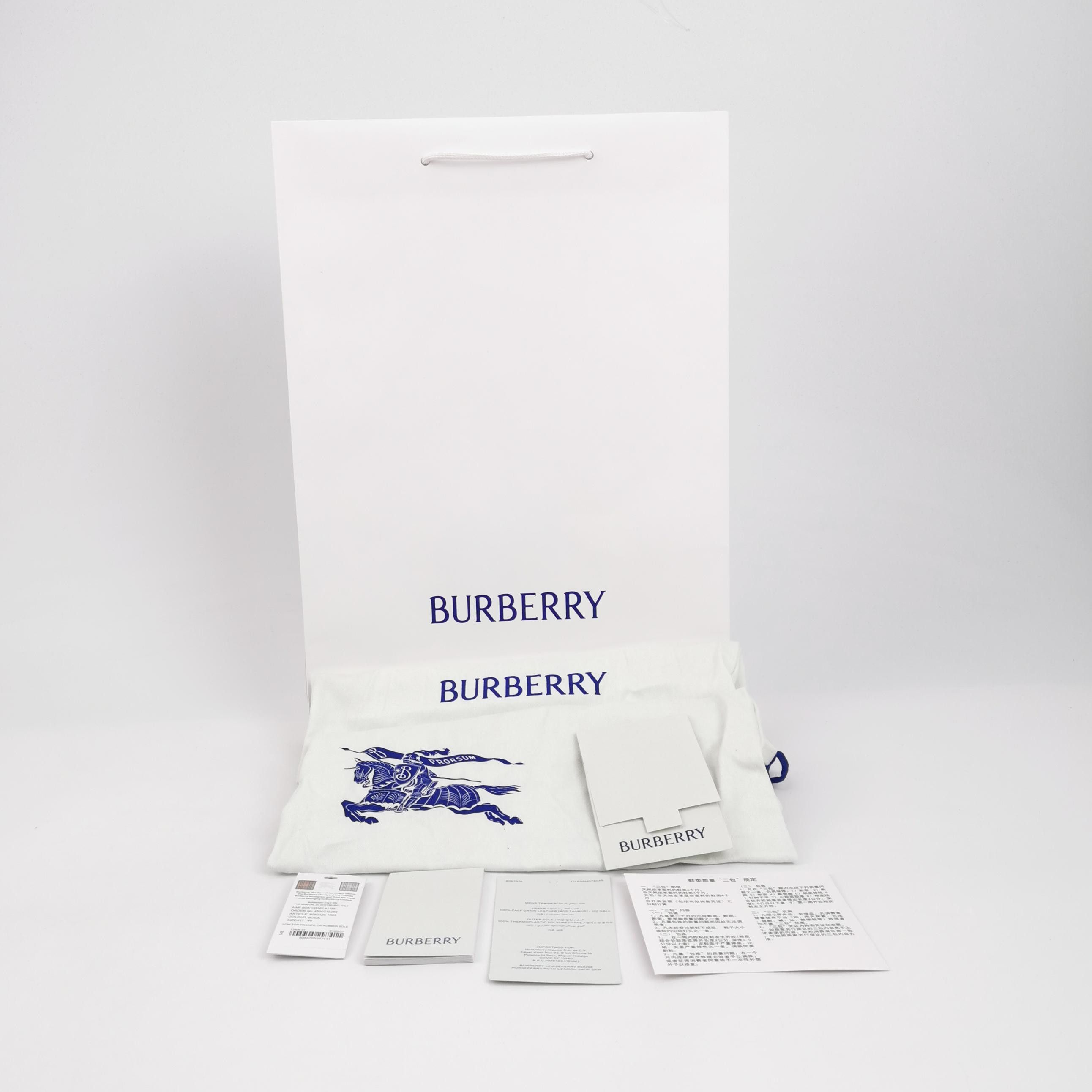 Burberry Burberry Men 7 Lowtop Sneakers Size US 7 / EU 40 - 6 Thumbnail