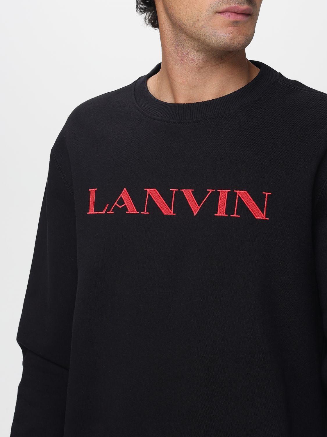 Lanvin Lanvin Sweatshirt Men Black Size US XL / EU 56 / 4 - 3 Thumbnail