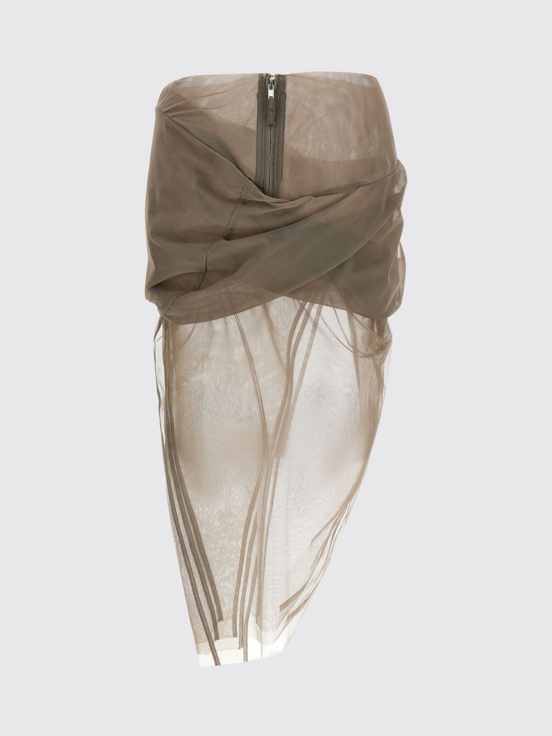 Rick Owens Rick Owens Skirt Woman Grey Size 28" / US 6 / IT 42 - 3 Thumbnail